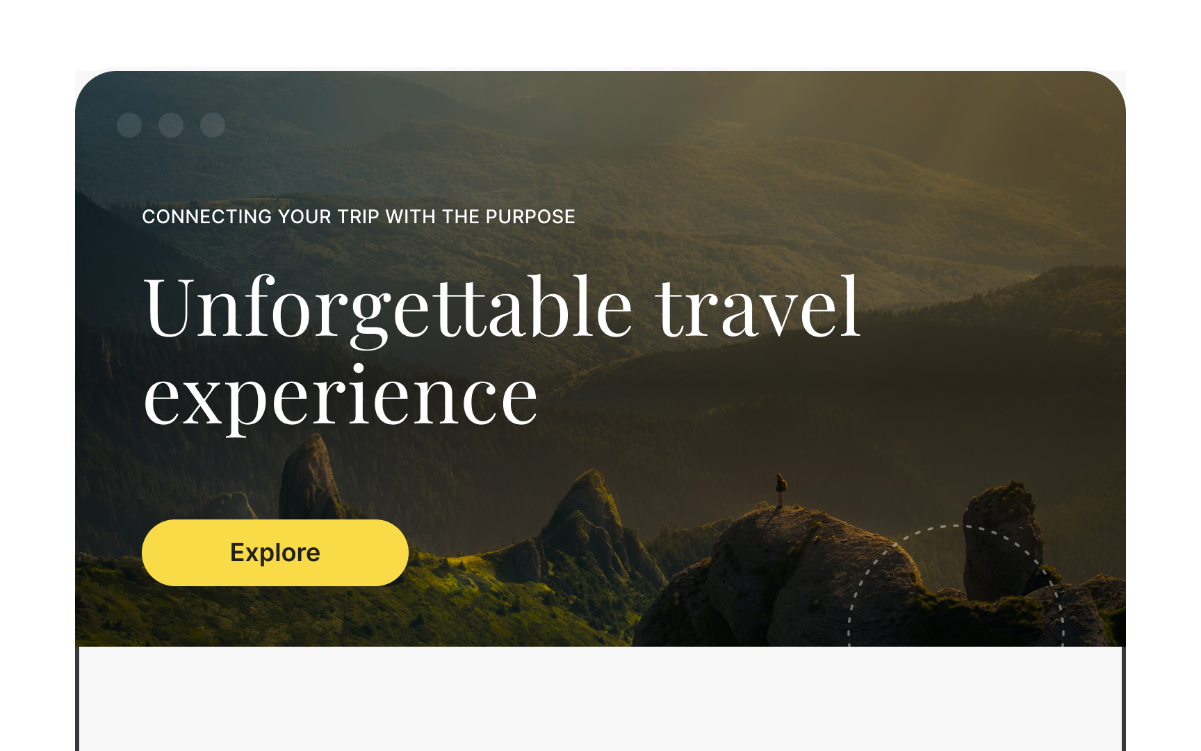 Guiding the eye with movement Bad Practice