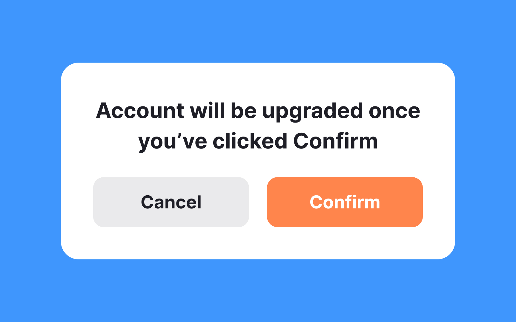 Use active voice Bad Practice