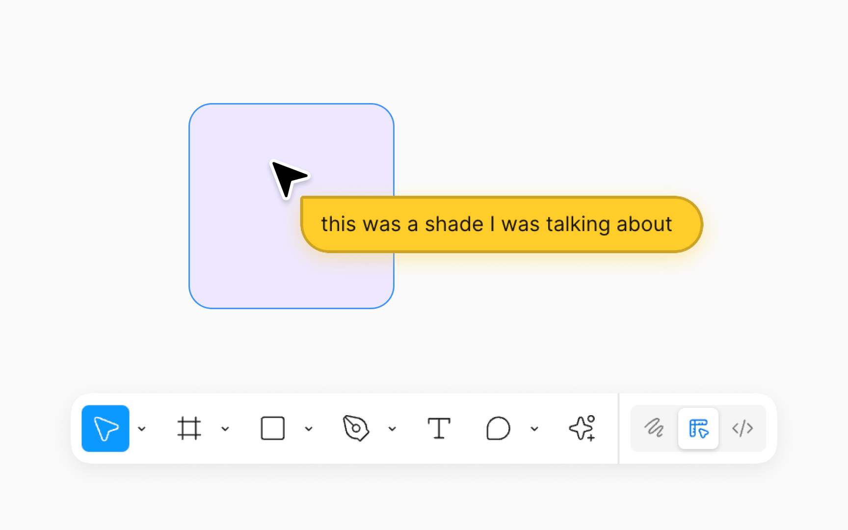Use cursor chats for quick communication