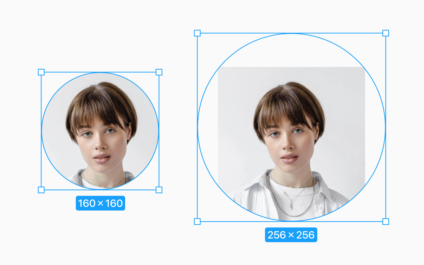 Resizing and moving masks