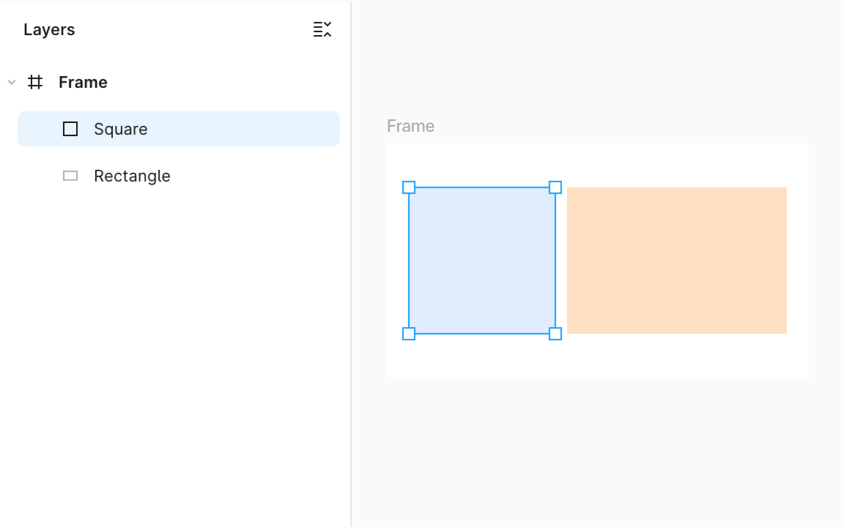 Relationships between layers