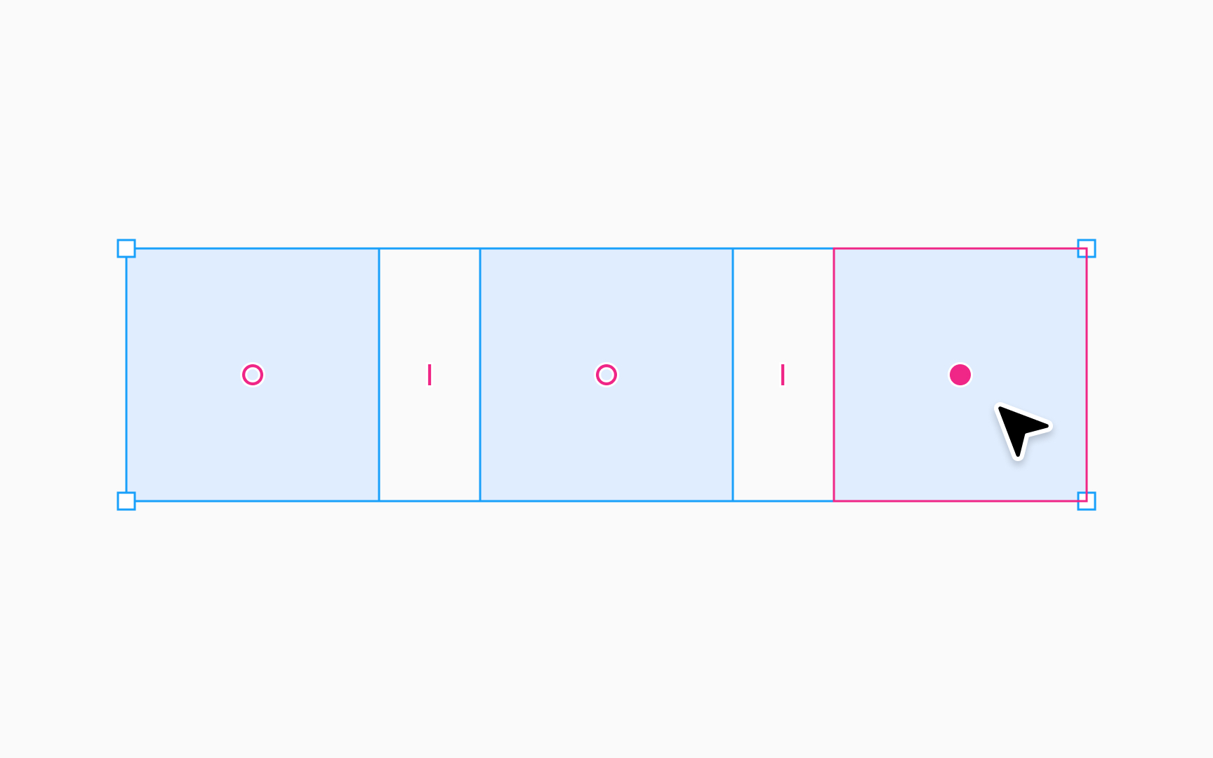 Arranging layers with Smart selection