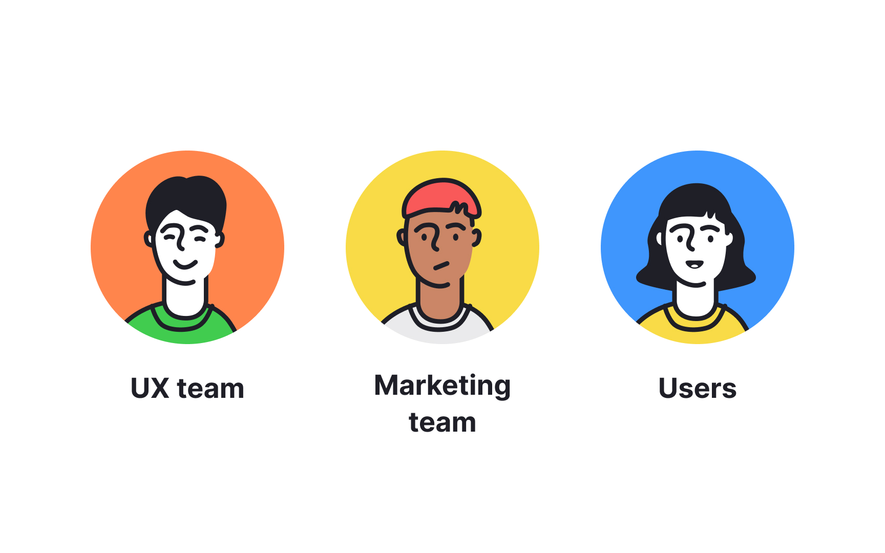 Who a UX writer works with