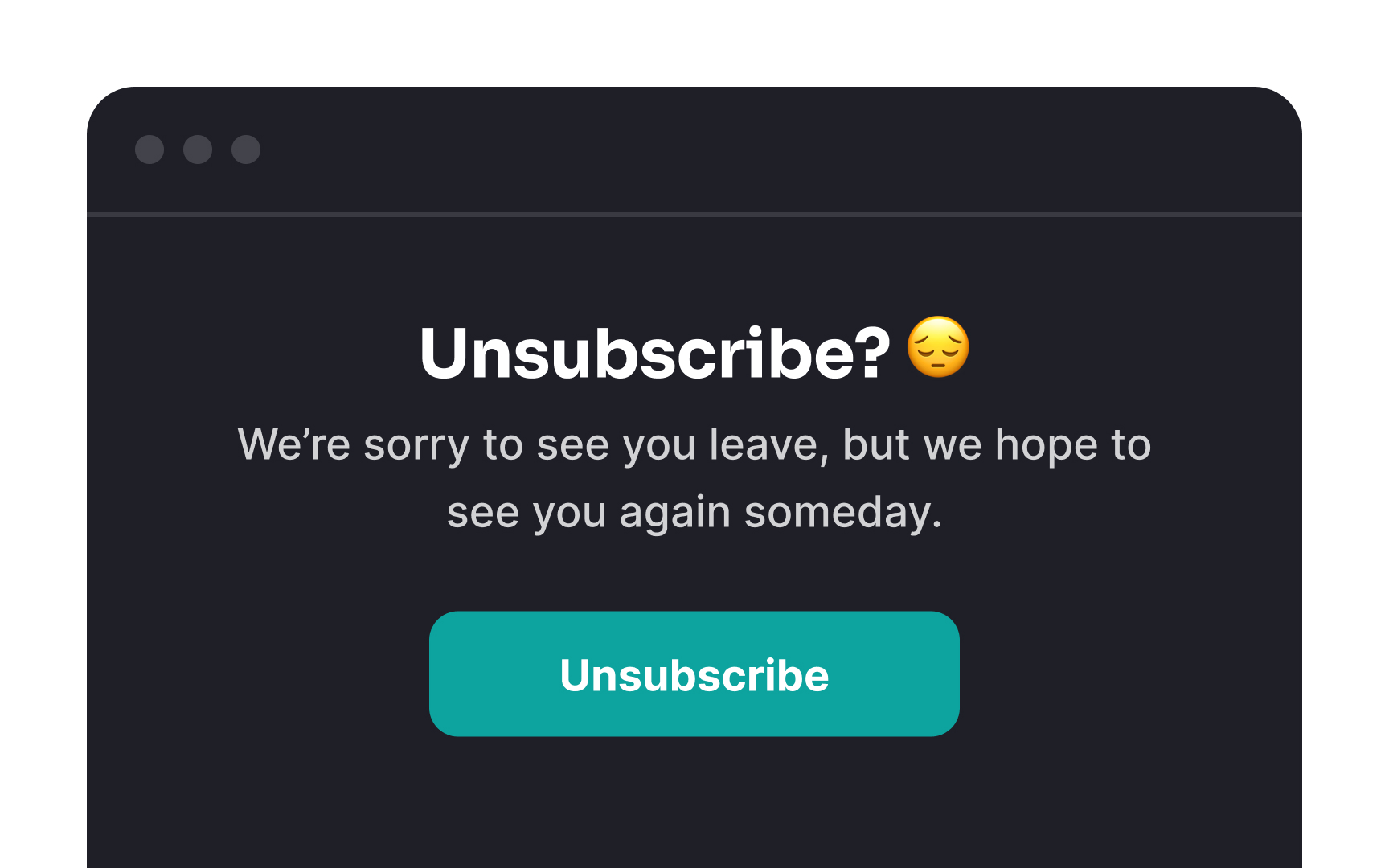 Say no to dark patterns Best Practice