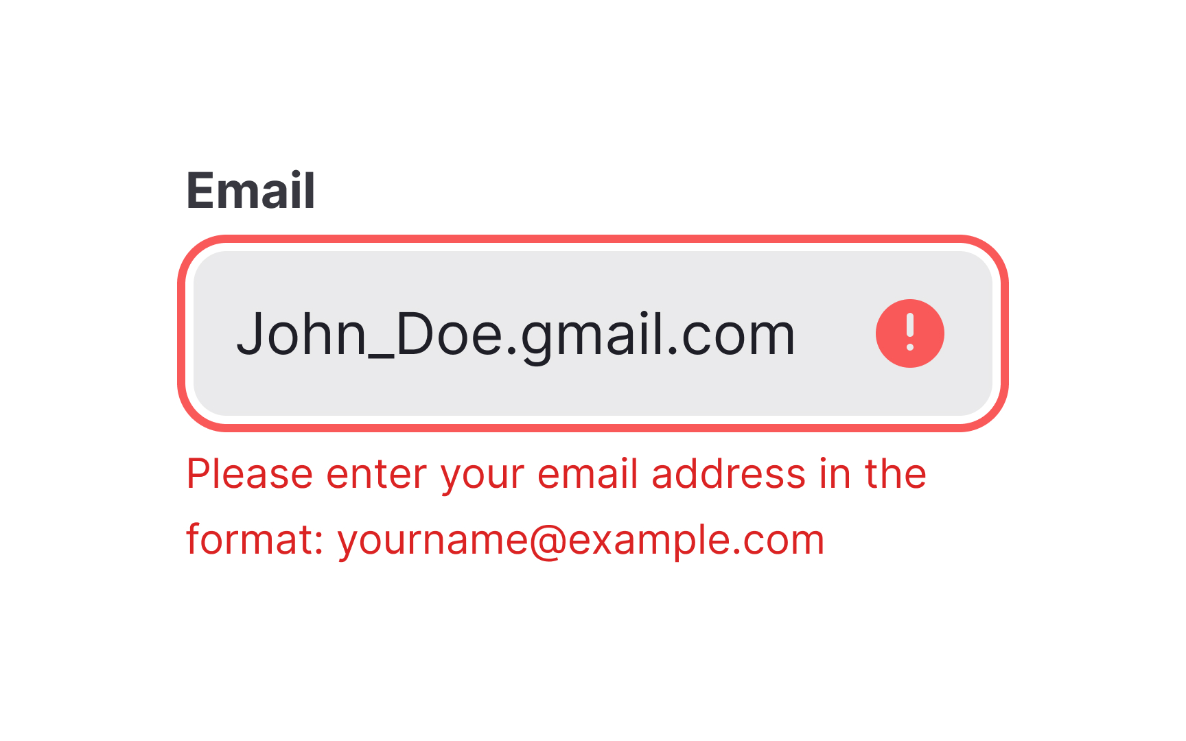 Write clear and concise error messages Best Practice