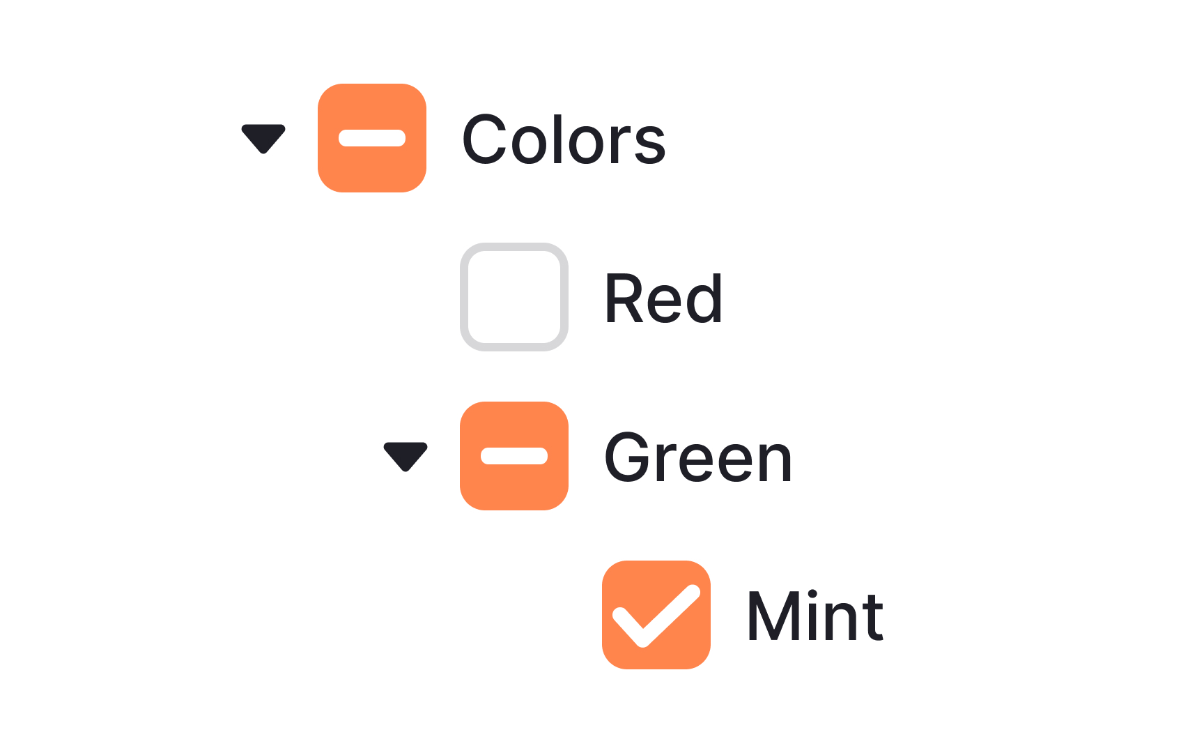 Offer users more options in an organized manner Best Practice