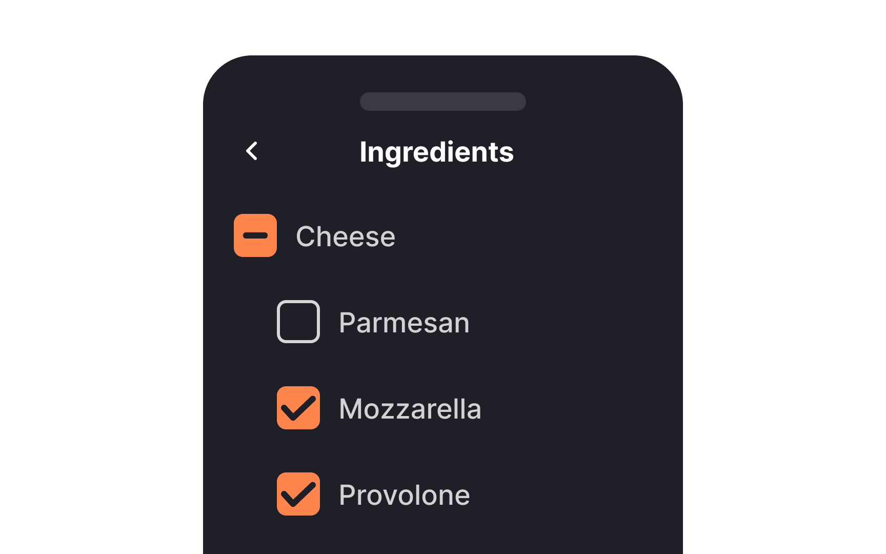 Indicate an indeterminate state Best Practice