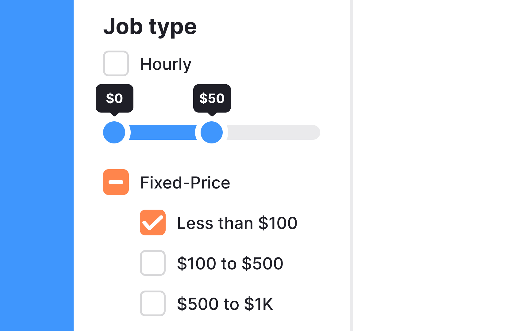 Show the most popular ranges