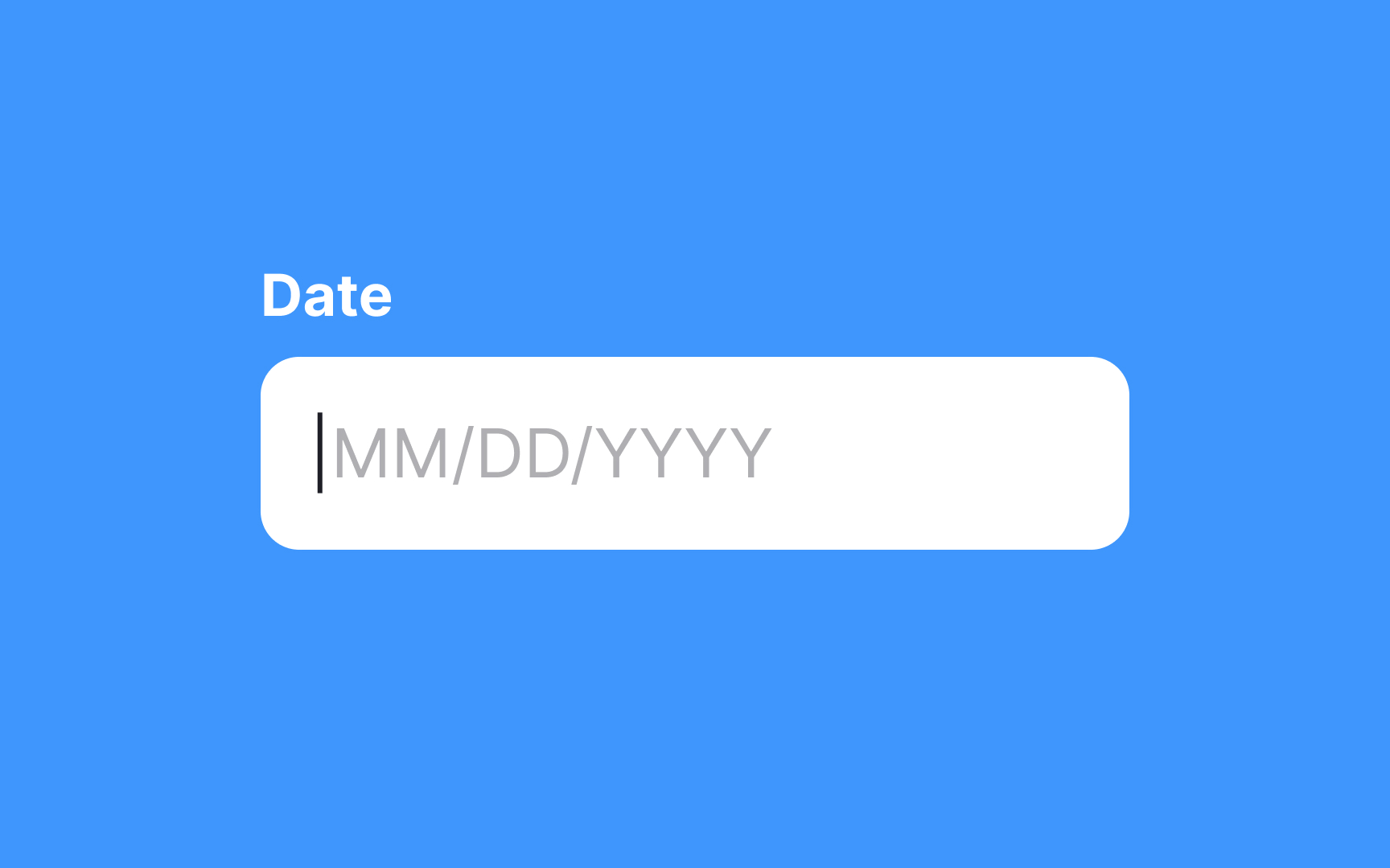 Use inputs for selecting distant dates Best Practice