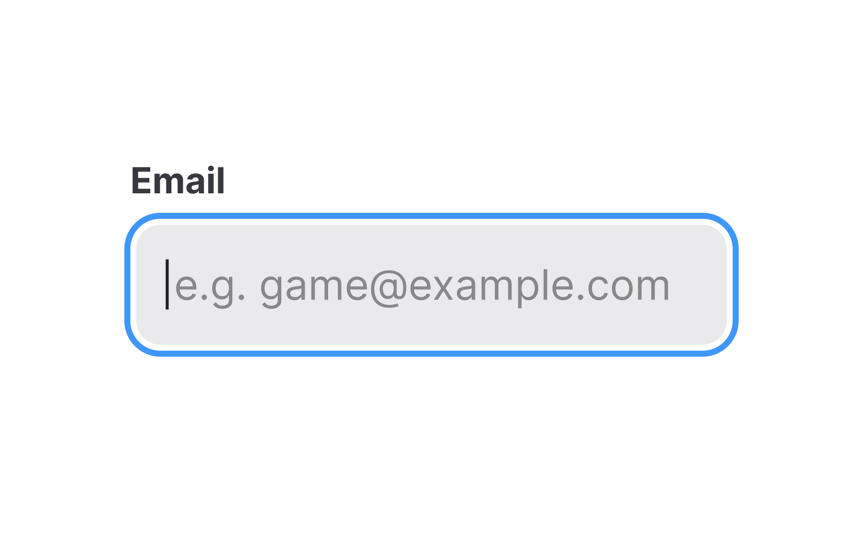 Provide informative placeholders Best Practice