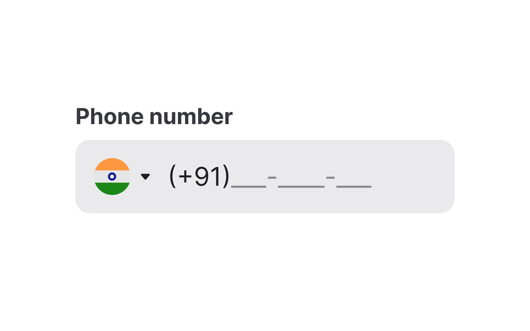 Prevent errors with phone input masks Best Practice