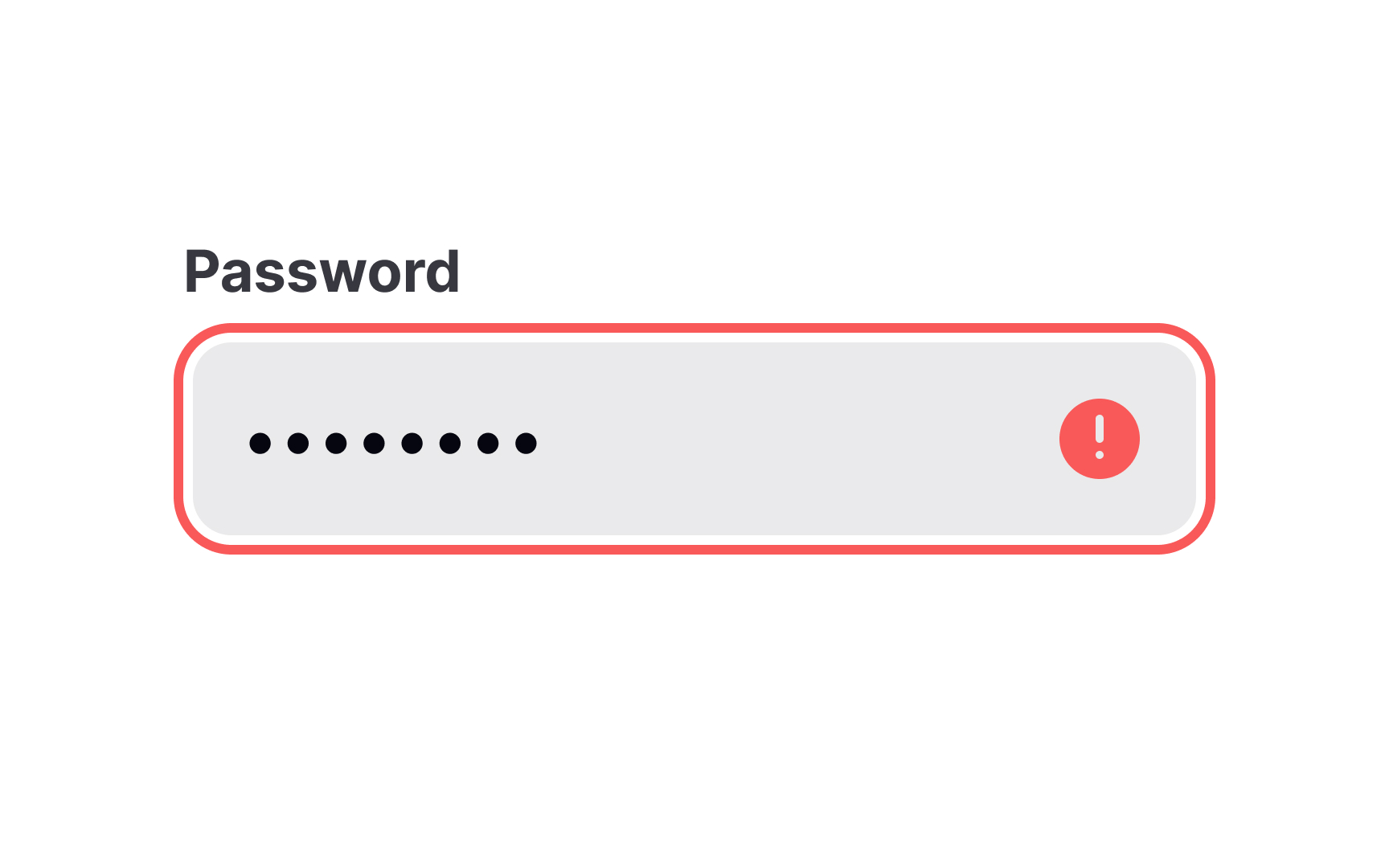Provide helpful error messages Bad Practice