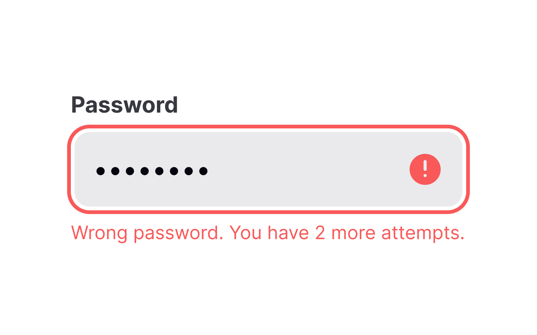 Provide helpful error messages Best Practice