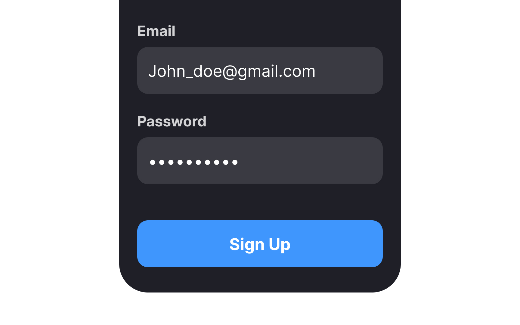 Make the primary action button stand out Best Practice