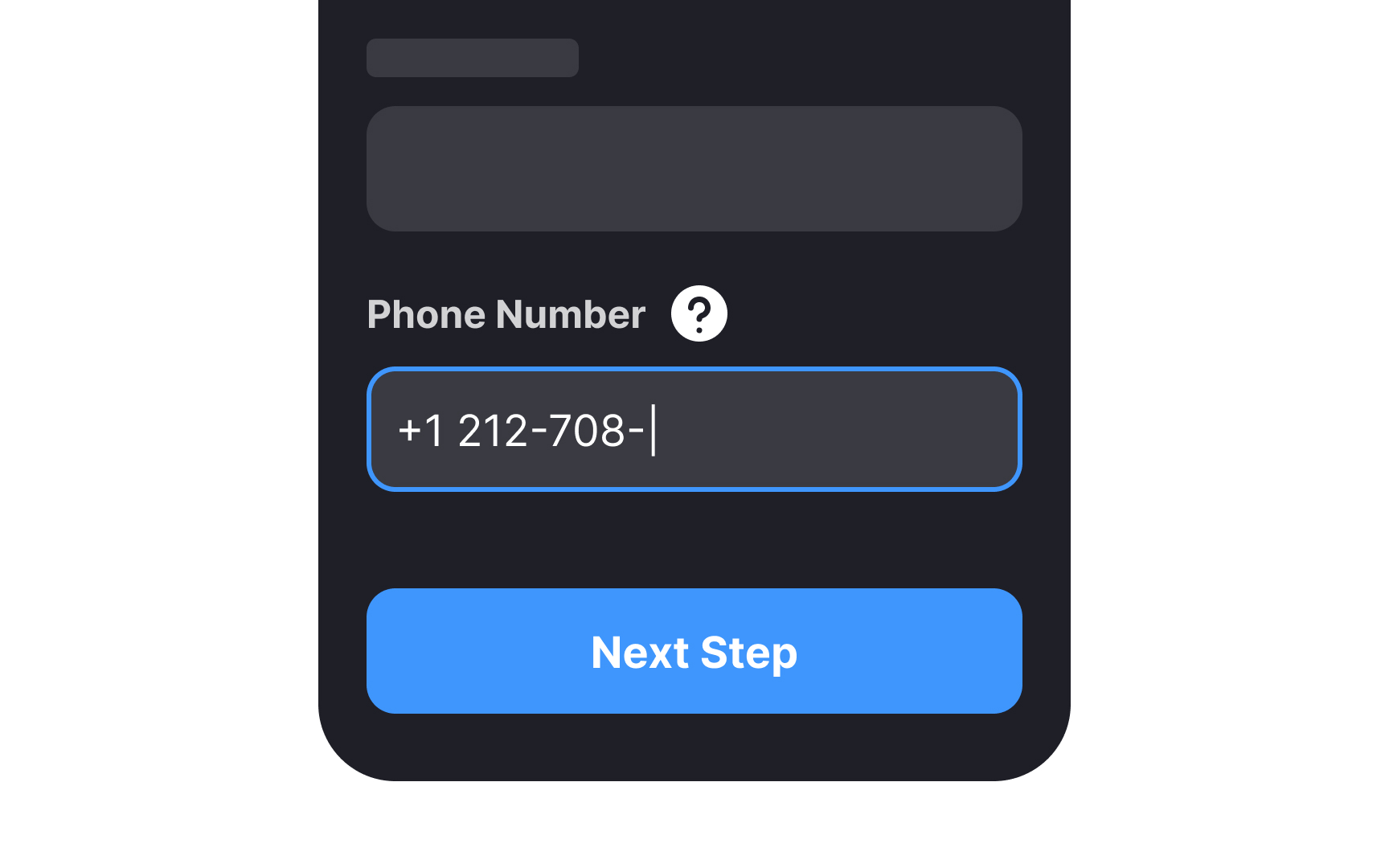 Foresee users' questions and provide helper text Bad Practice