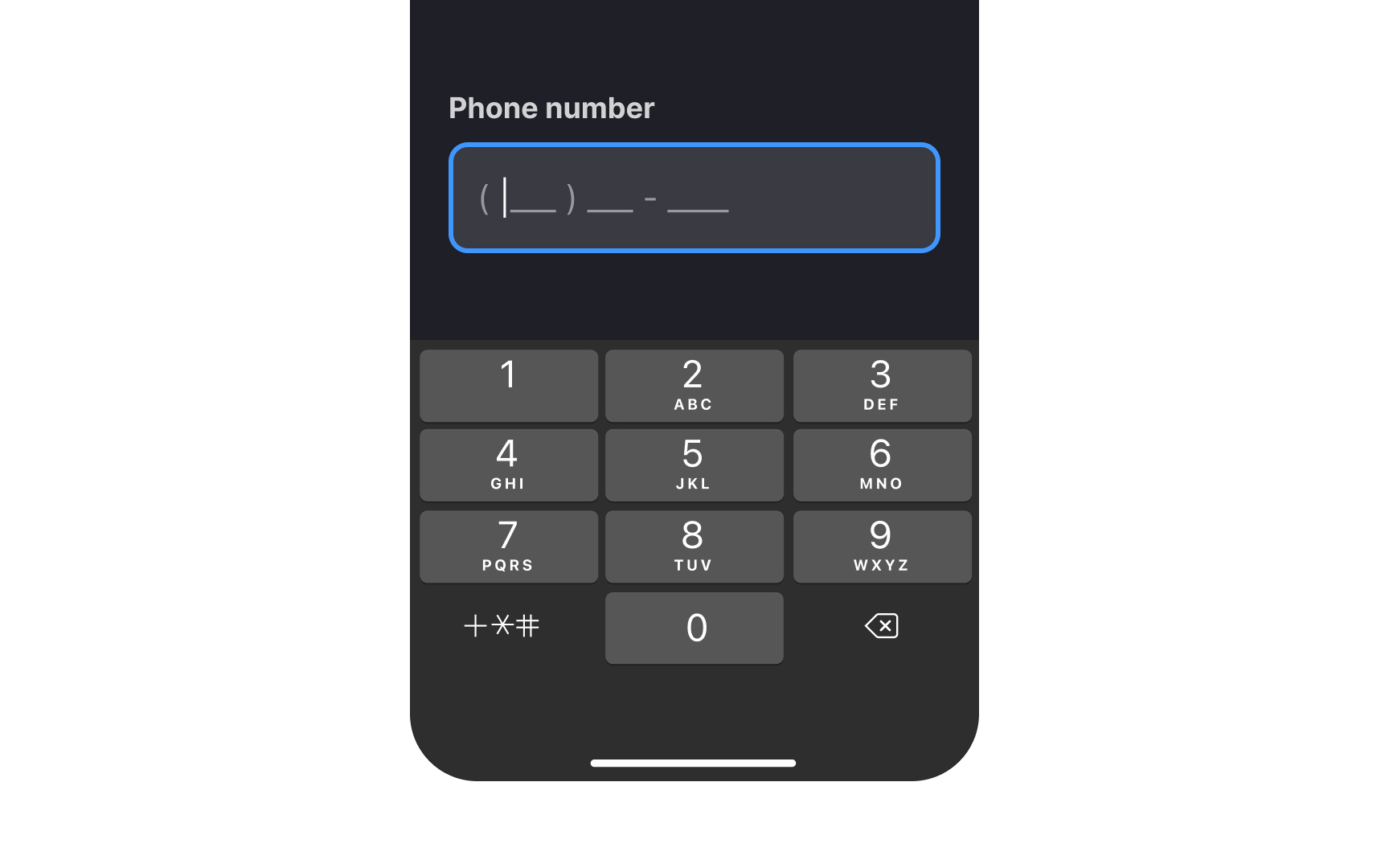 Use contextual keypads to minimize actions Best Practice