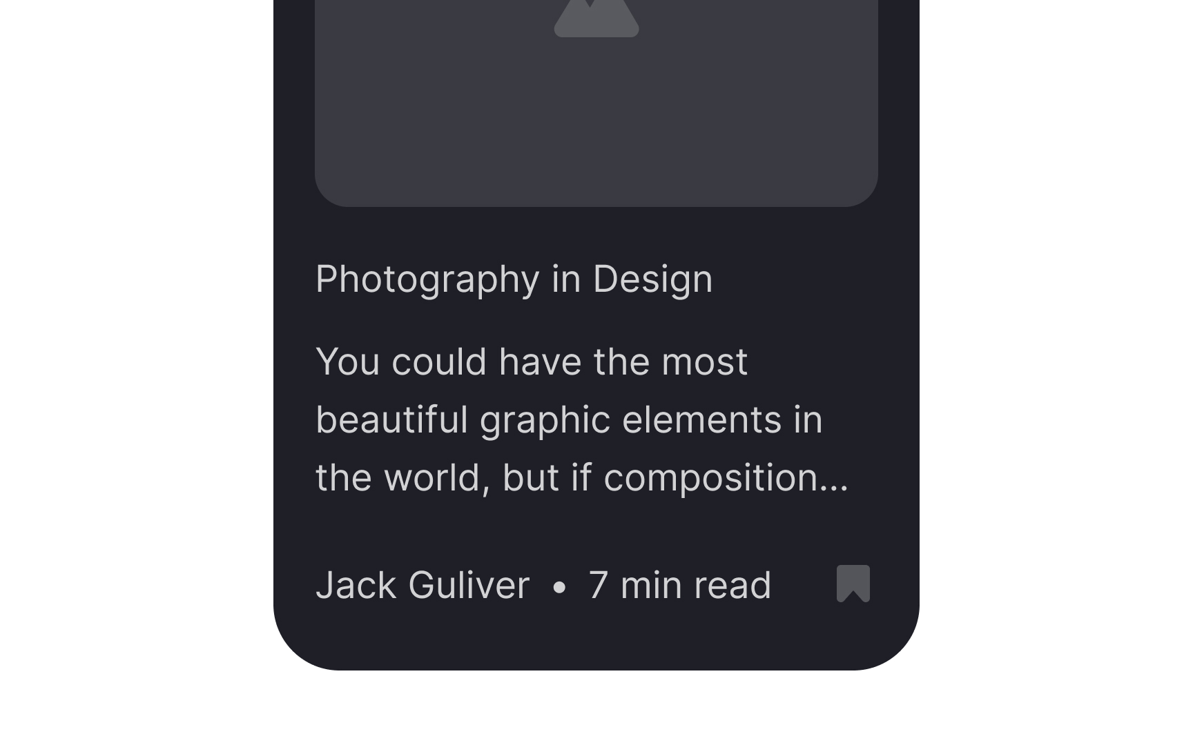 Maintain information hierarchy for better scanning Bad Practice