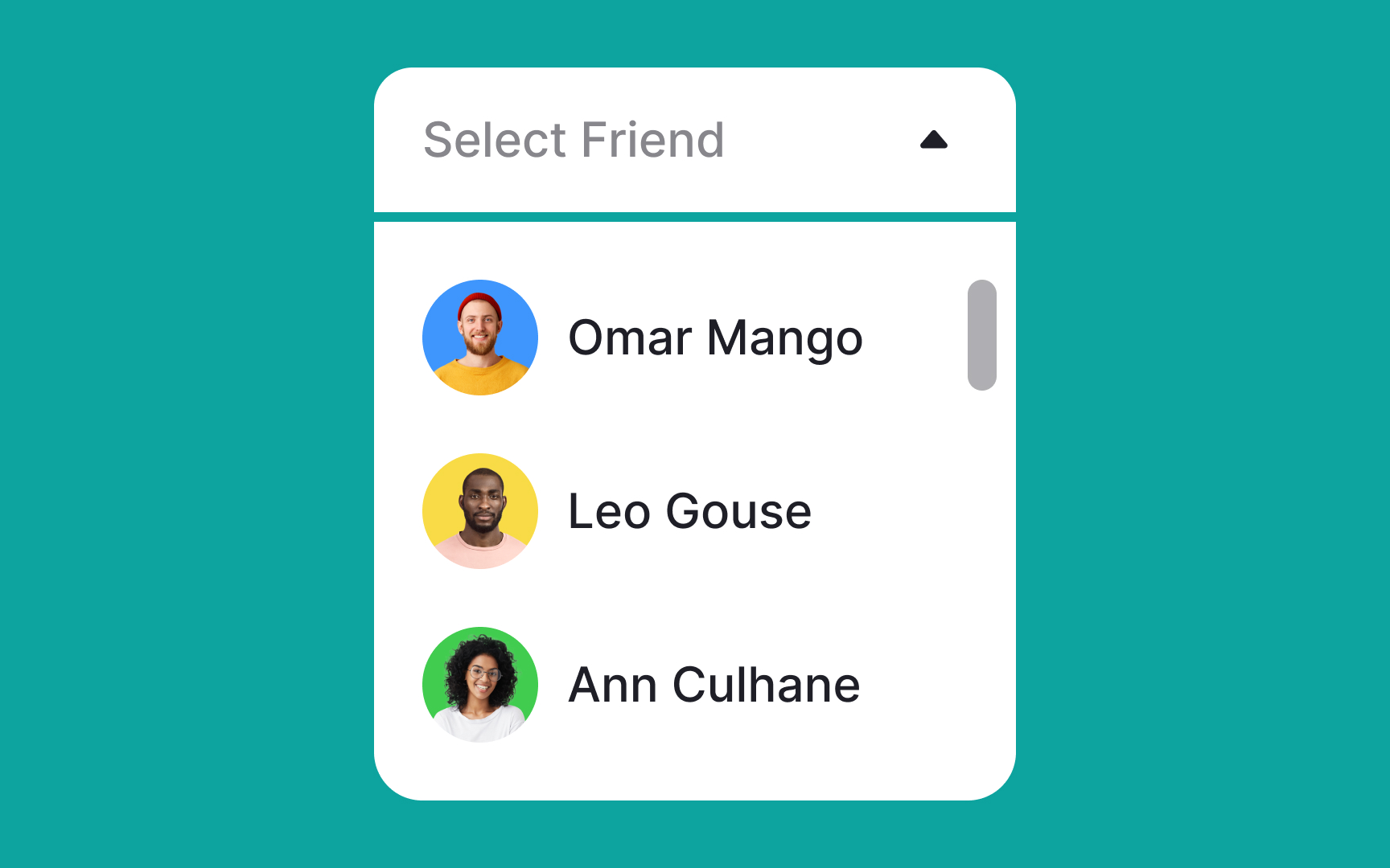 Add enough space within a menu Best Practice