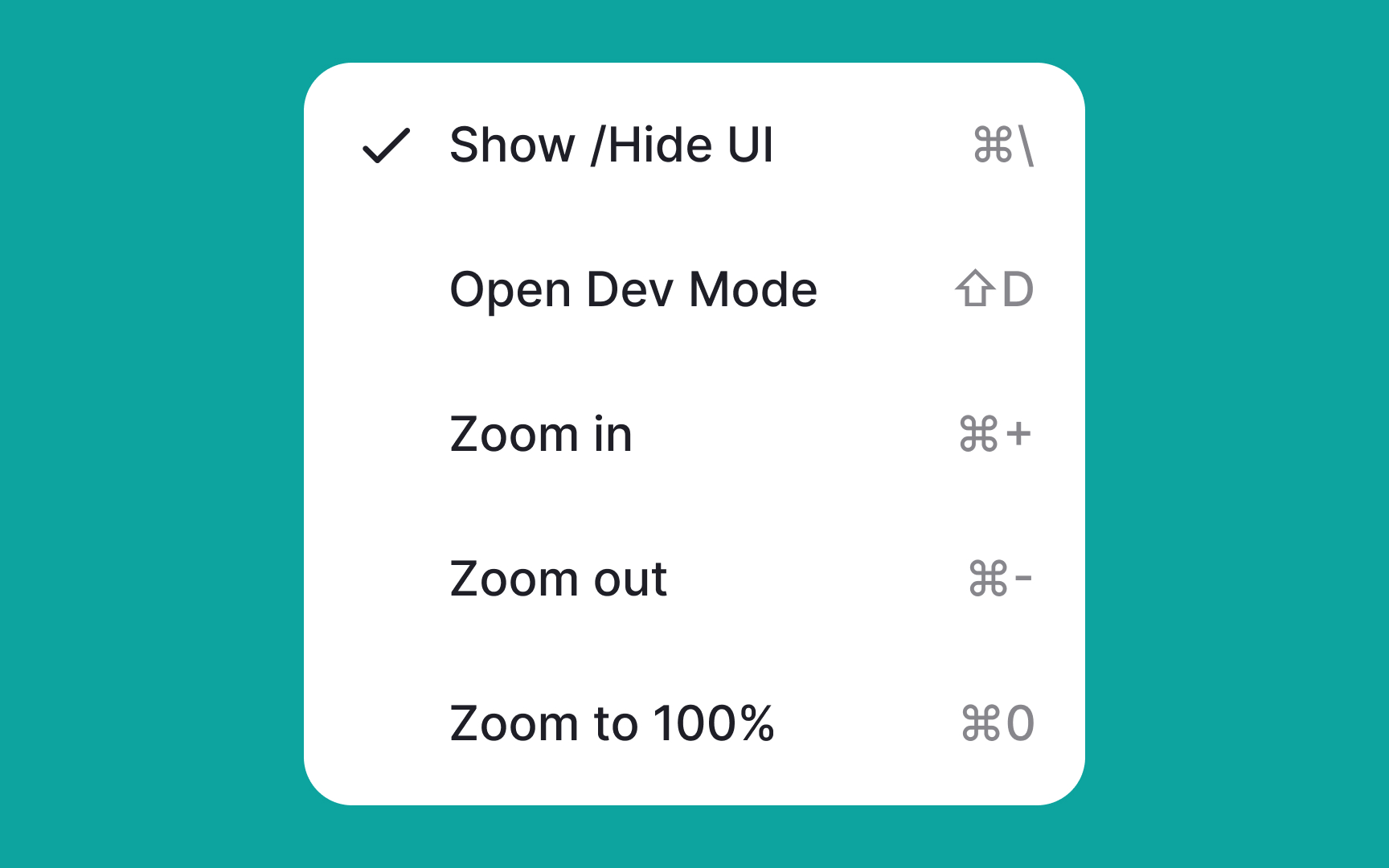 Use dividers to group similar actions Bad Practice