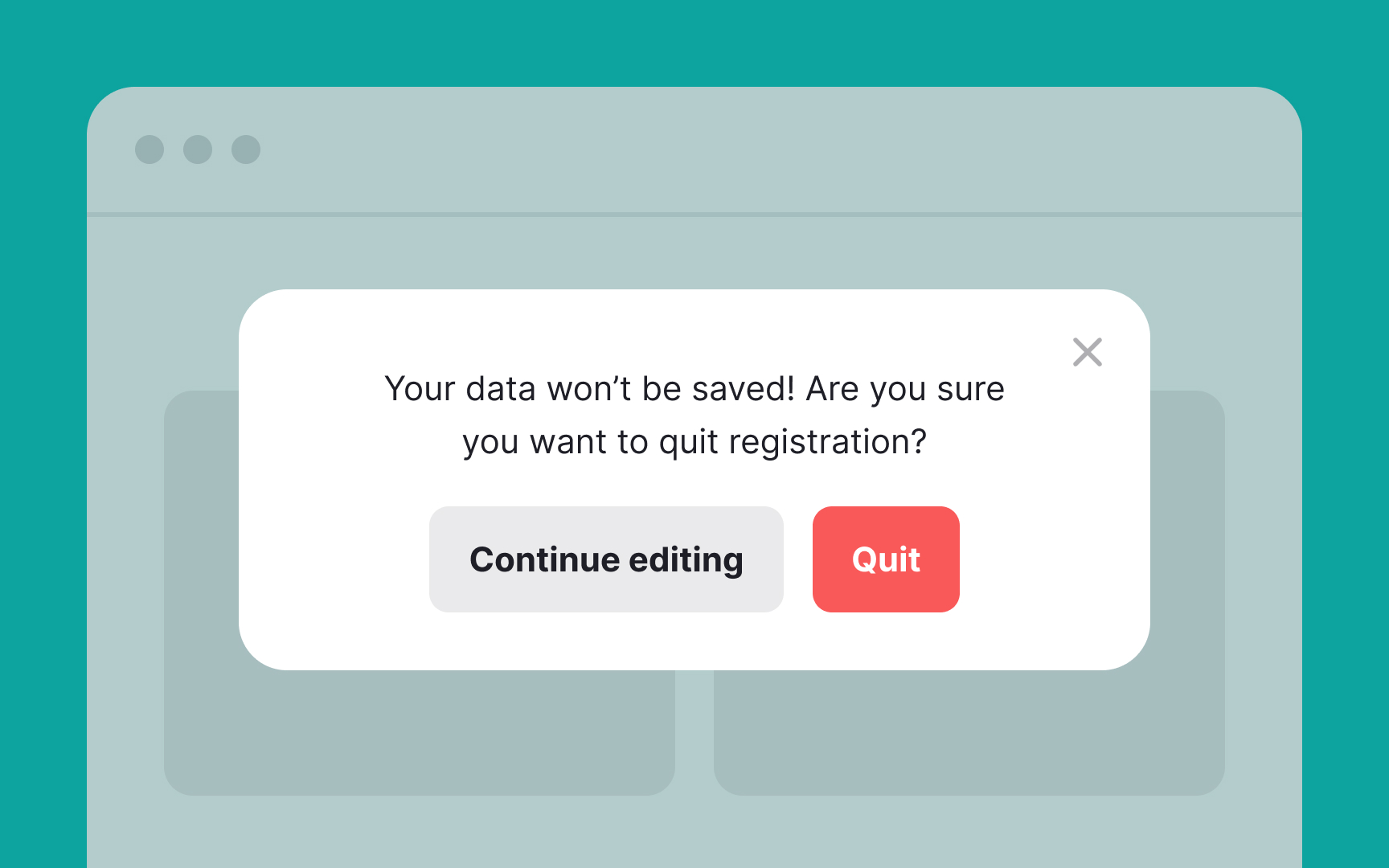 Modals vs non-modals