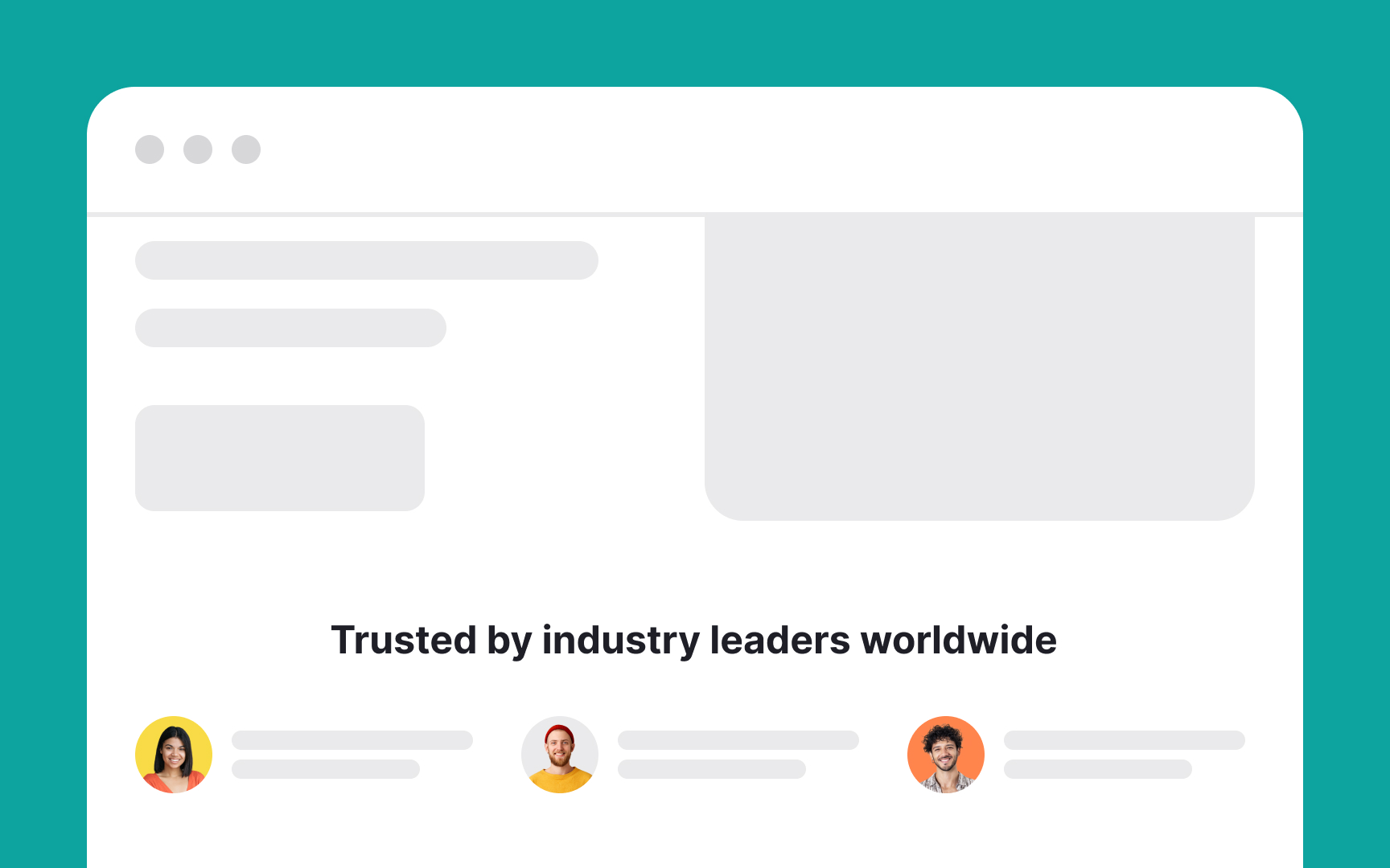 Use brand authority to build trust Bad Practice