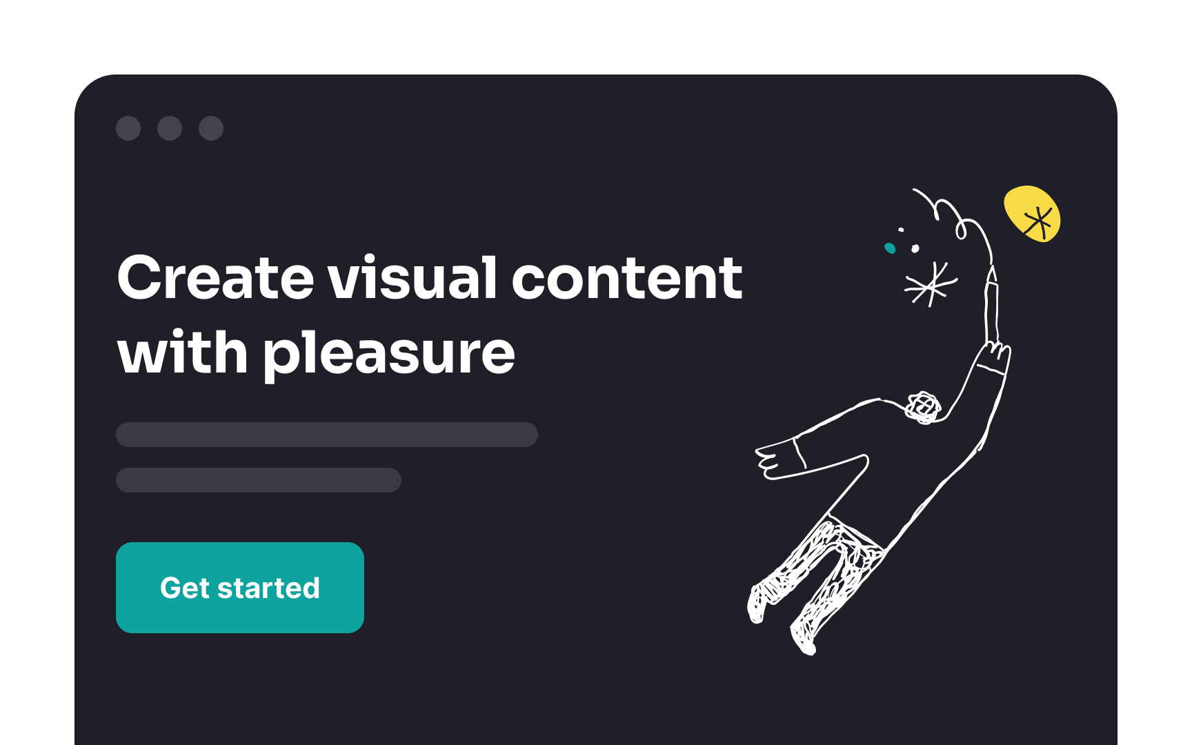 Add visual cues to scroll down Bad Practice