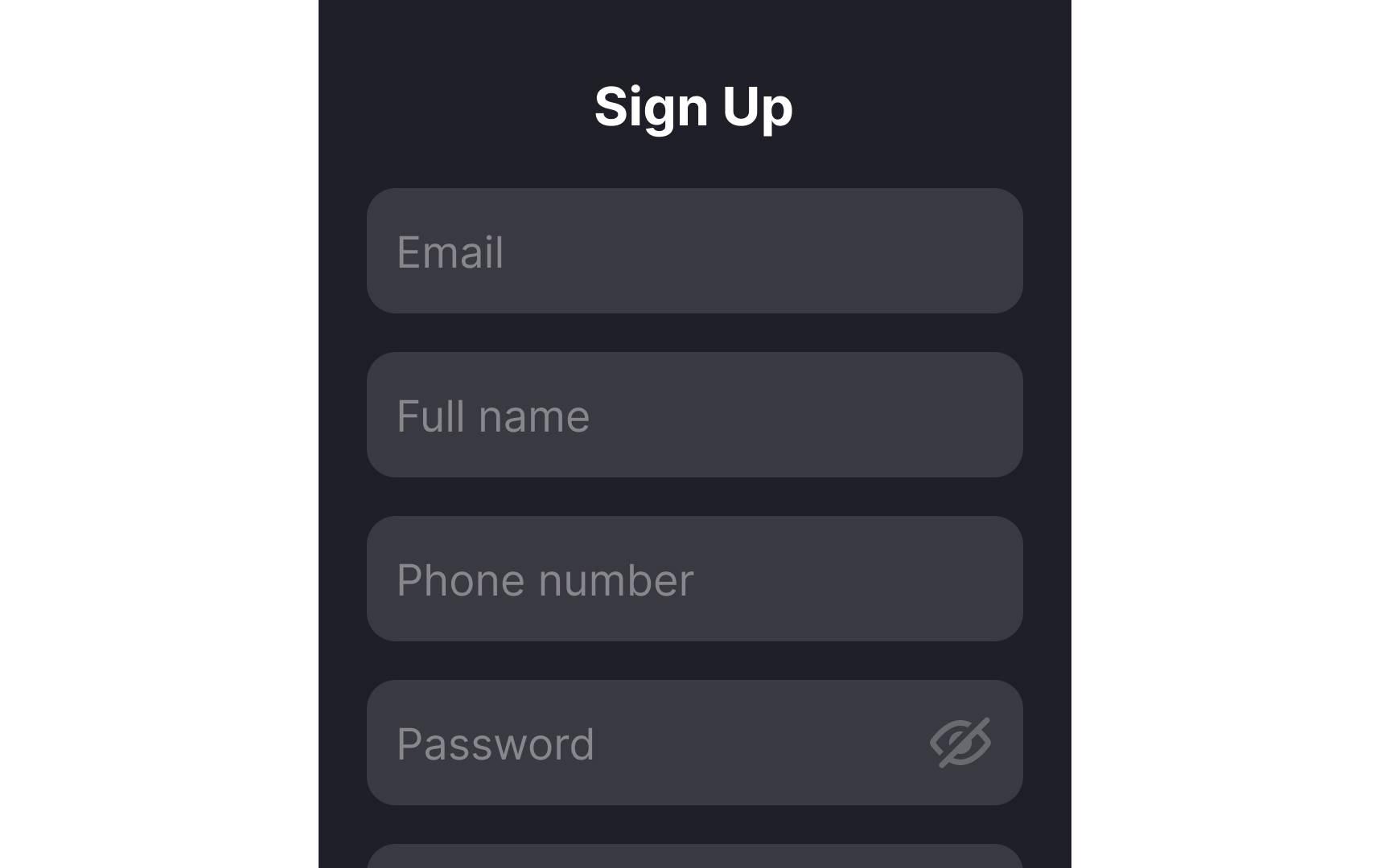 Limit signing up to one page Bad Practice