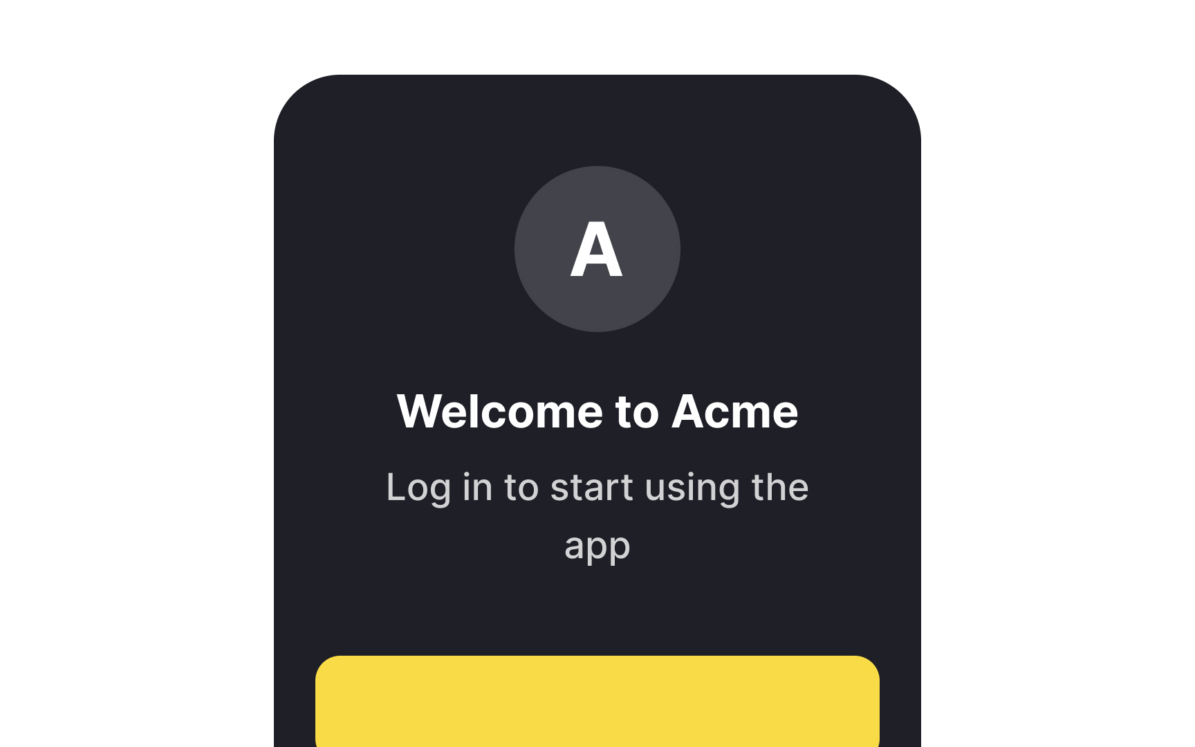 Make a descriptive welcome page Bad Practice