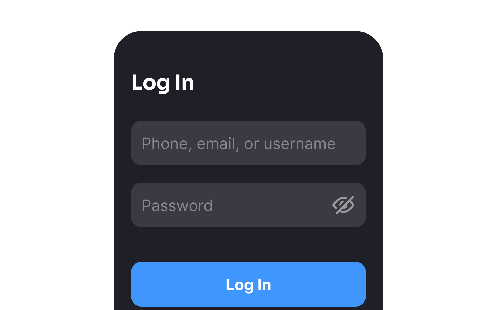 Allow multiple login options Best Practice