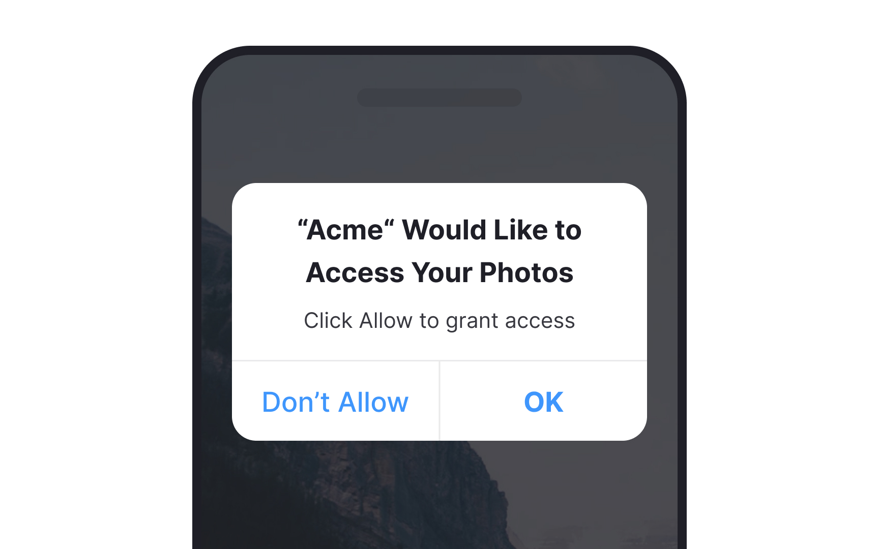Give users a reason to grant permissions Bad Practice