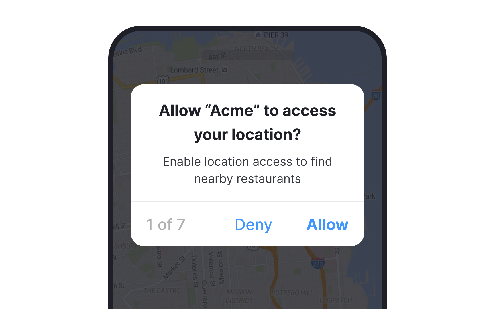 Ask for one permission at a time Bad Practice