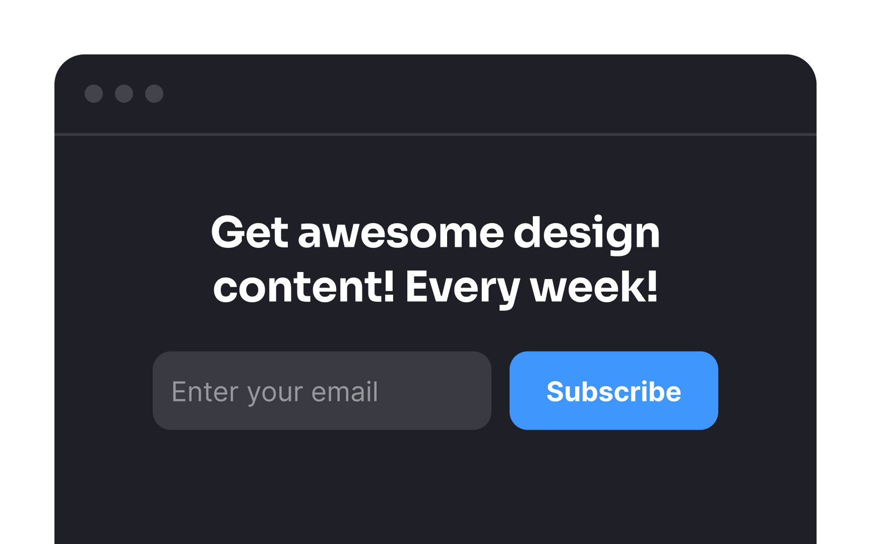 Reduce efforts to subscribe Best Practice