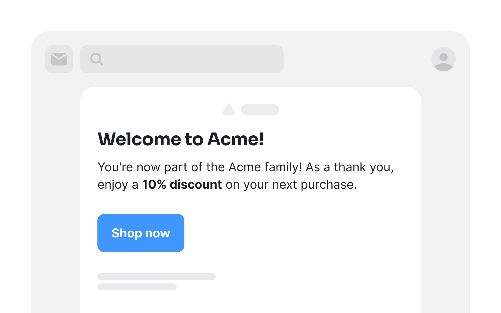 Informational emails Best Practice