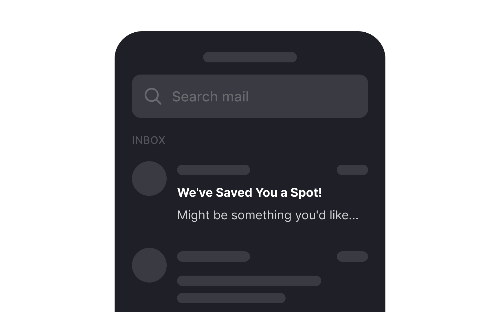Engage users with a preheader  Bad Practice
