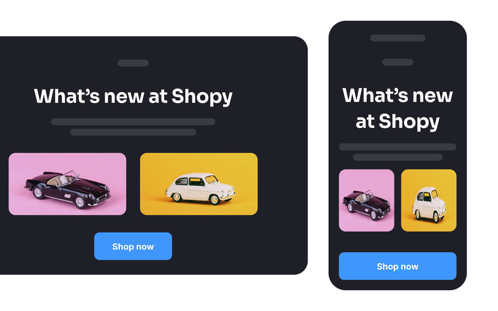 Keep mobile users in mind Bad Practice
