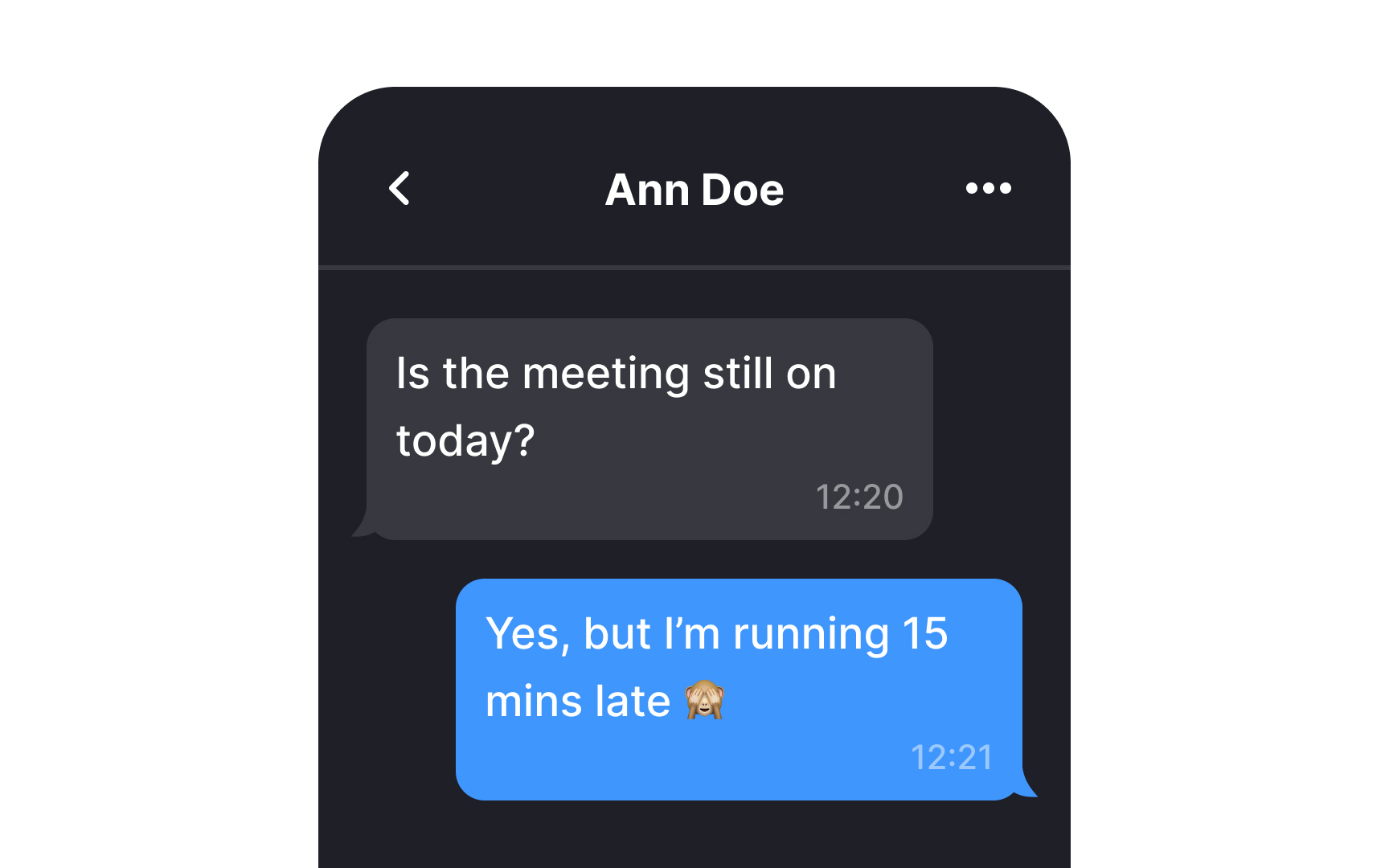 Include timestamps for clarity on timing Best Practice