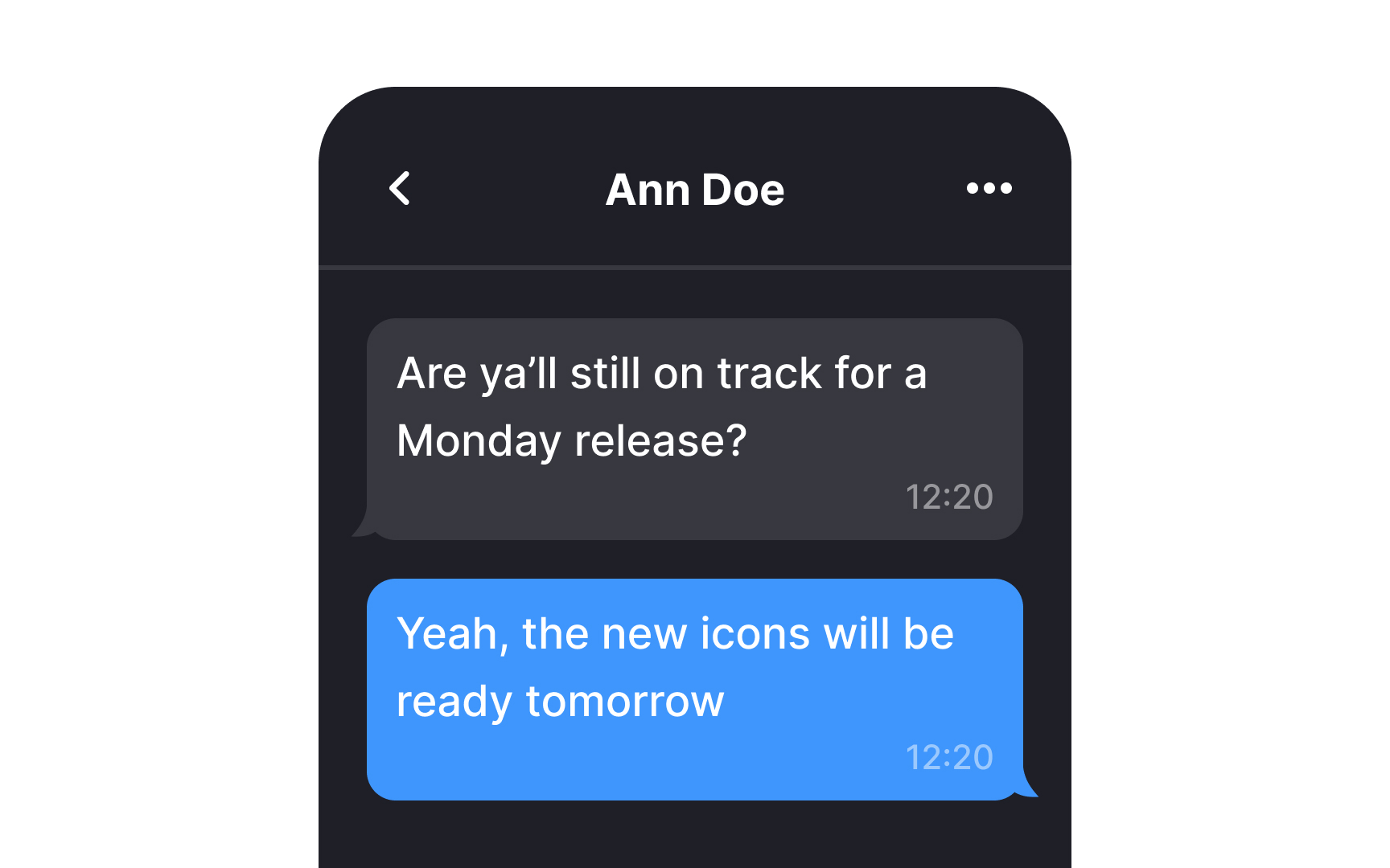 Ensure comfortable reading of chat containers Bad Practice