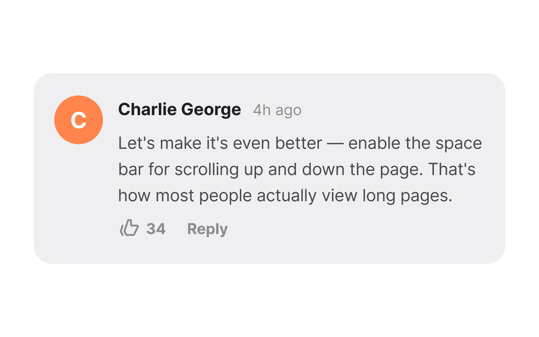 Establish solid visual hierarchy Best Practice
