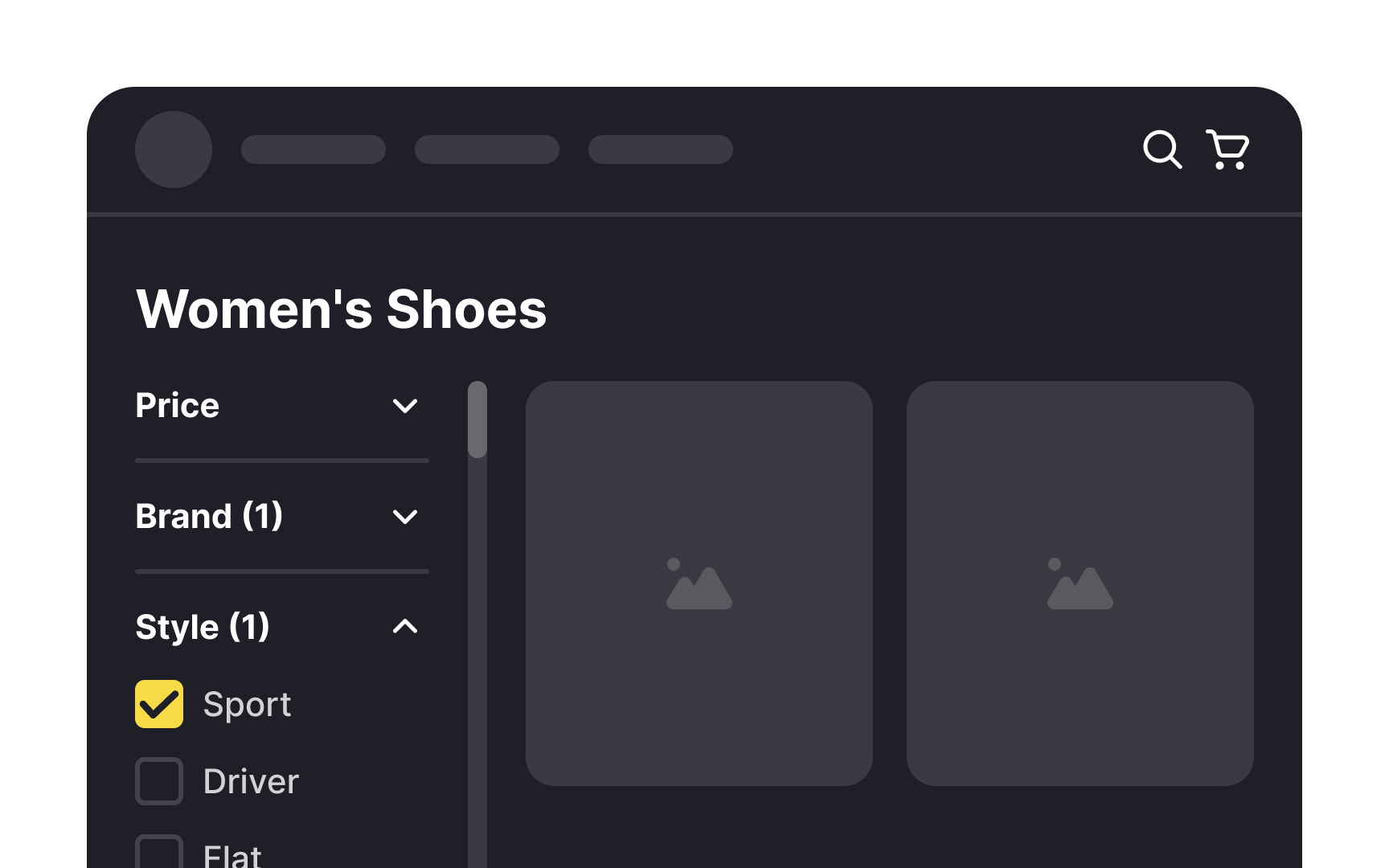 Display applied filters in an overview Bad Practice