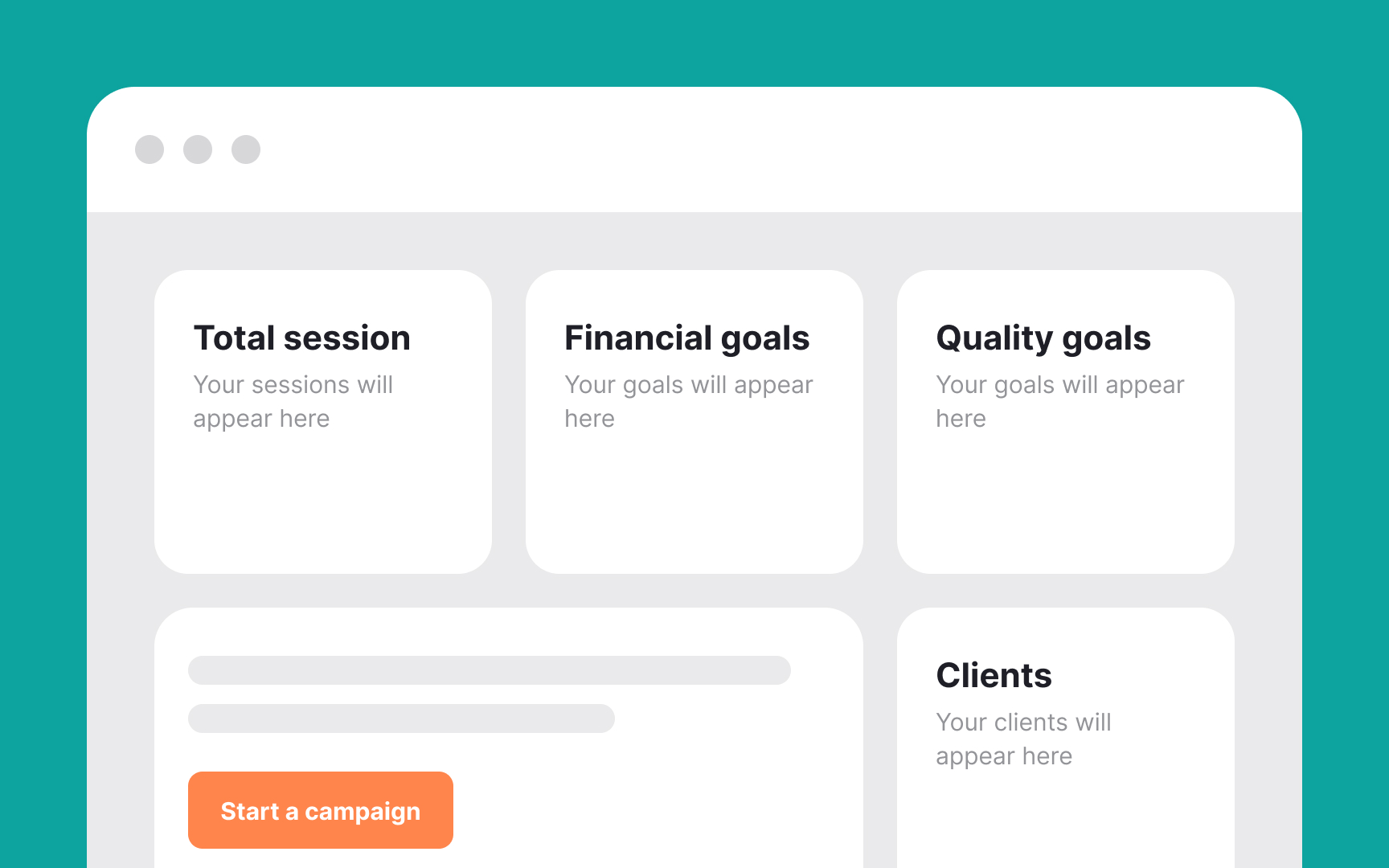 Avoid too much clutter on the dashboard Best Practice