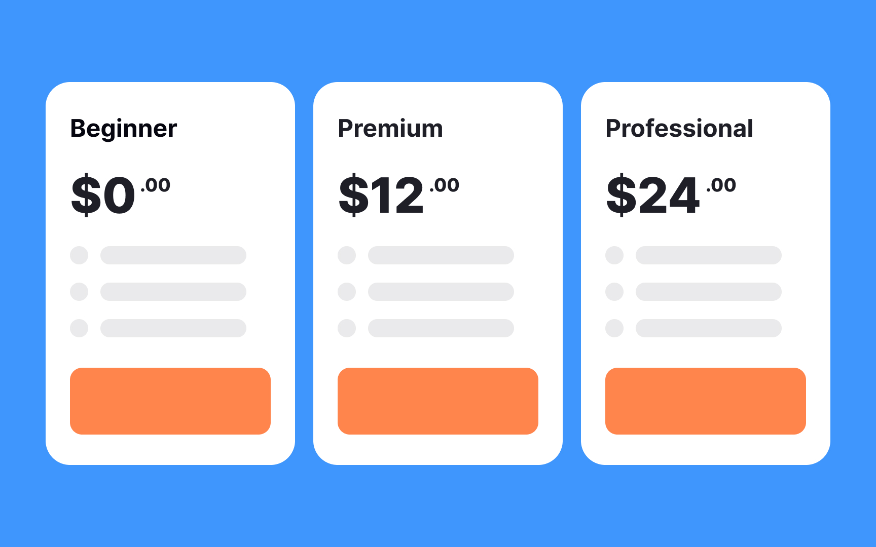 Arrange pricing plans based on user benefits  Best Practice