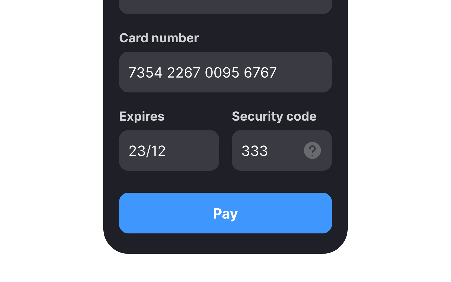 Provide inline validation Bad Practice