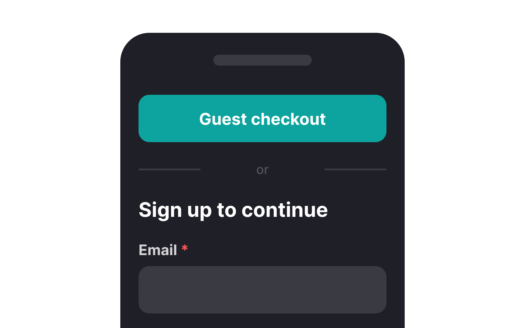 Allow guest checkout Best Practice