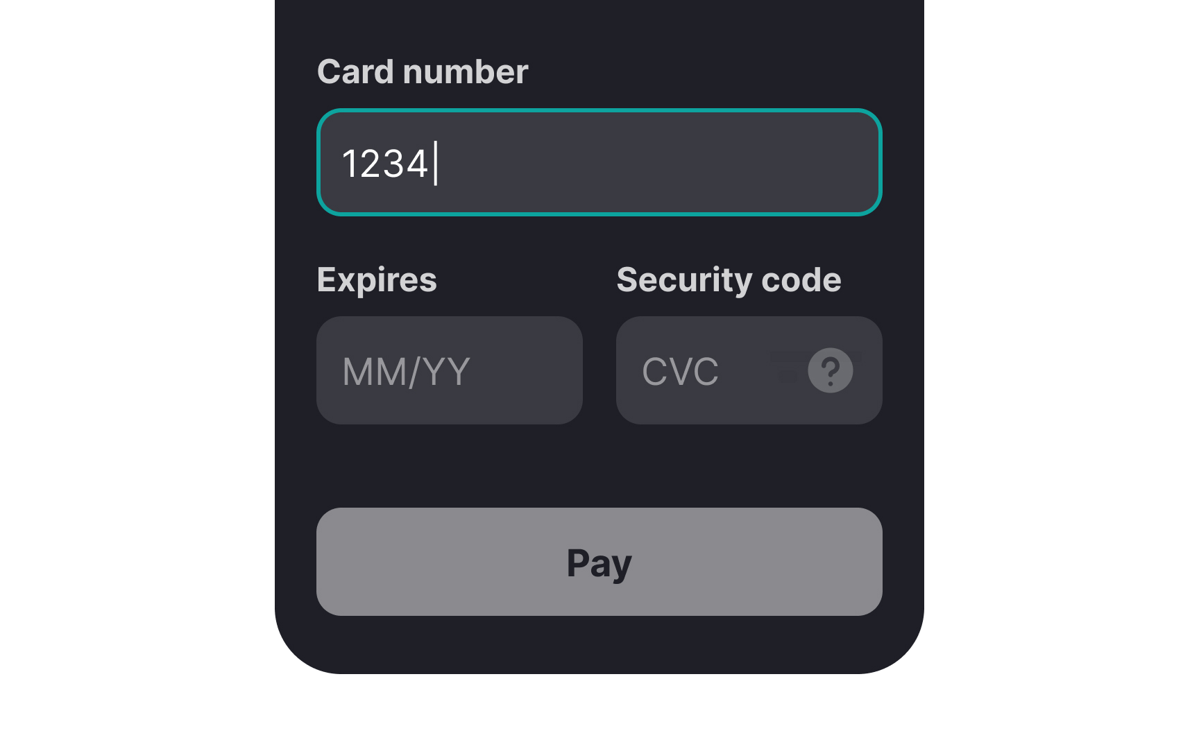 Simplify card number input Bad Practice