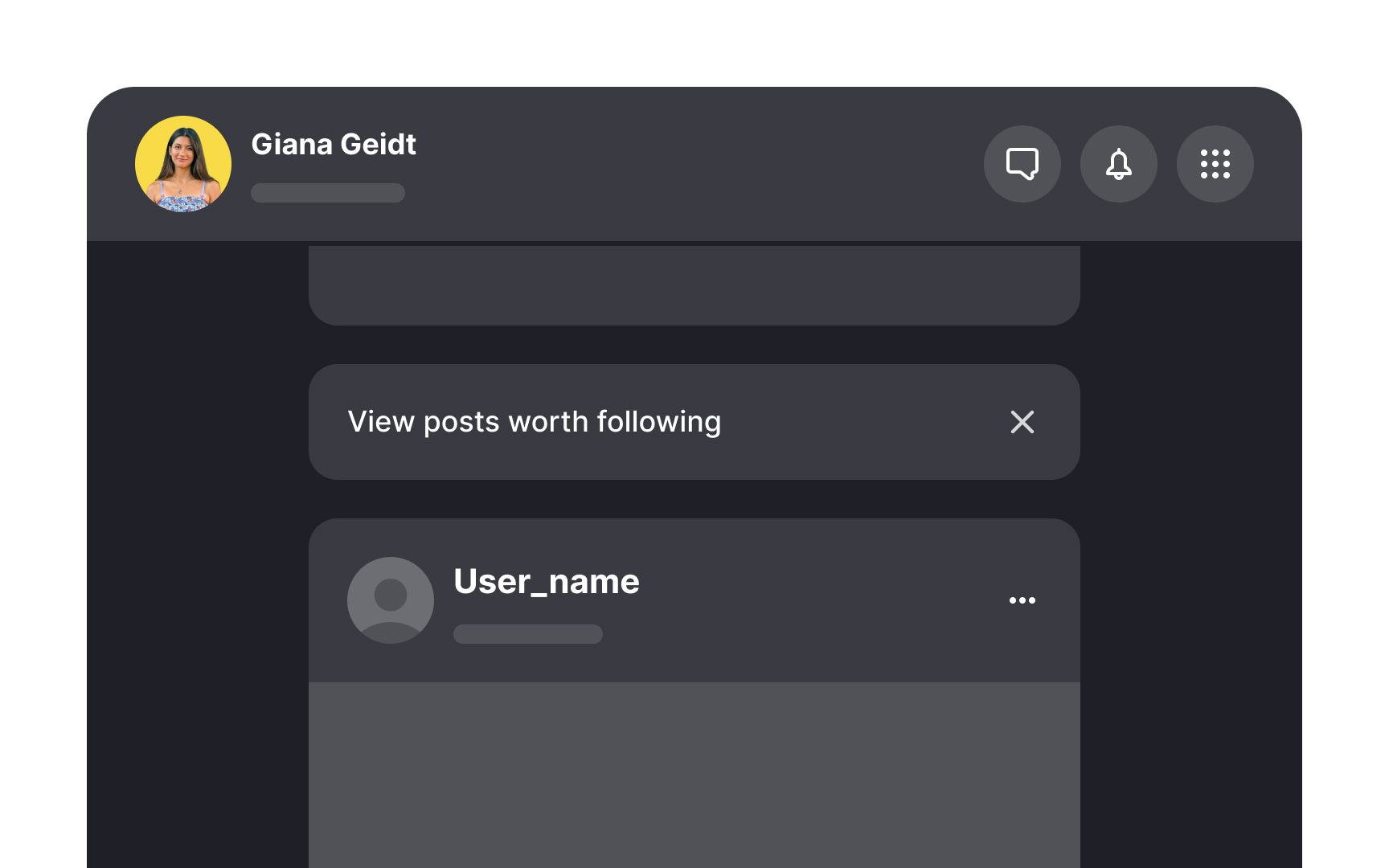 Personalize feeds with recommendations Bad Practice