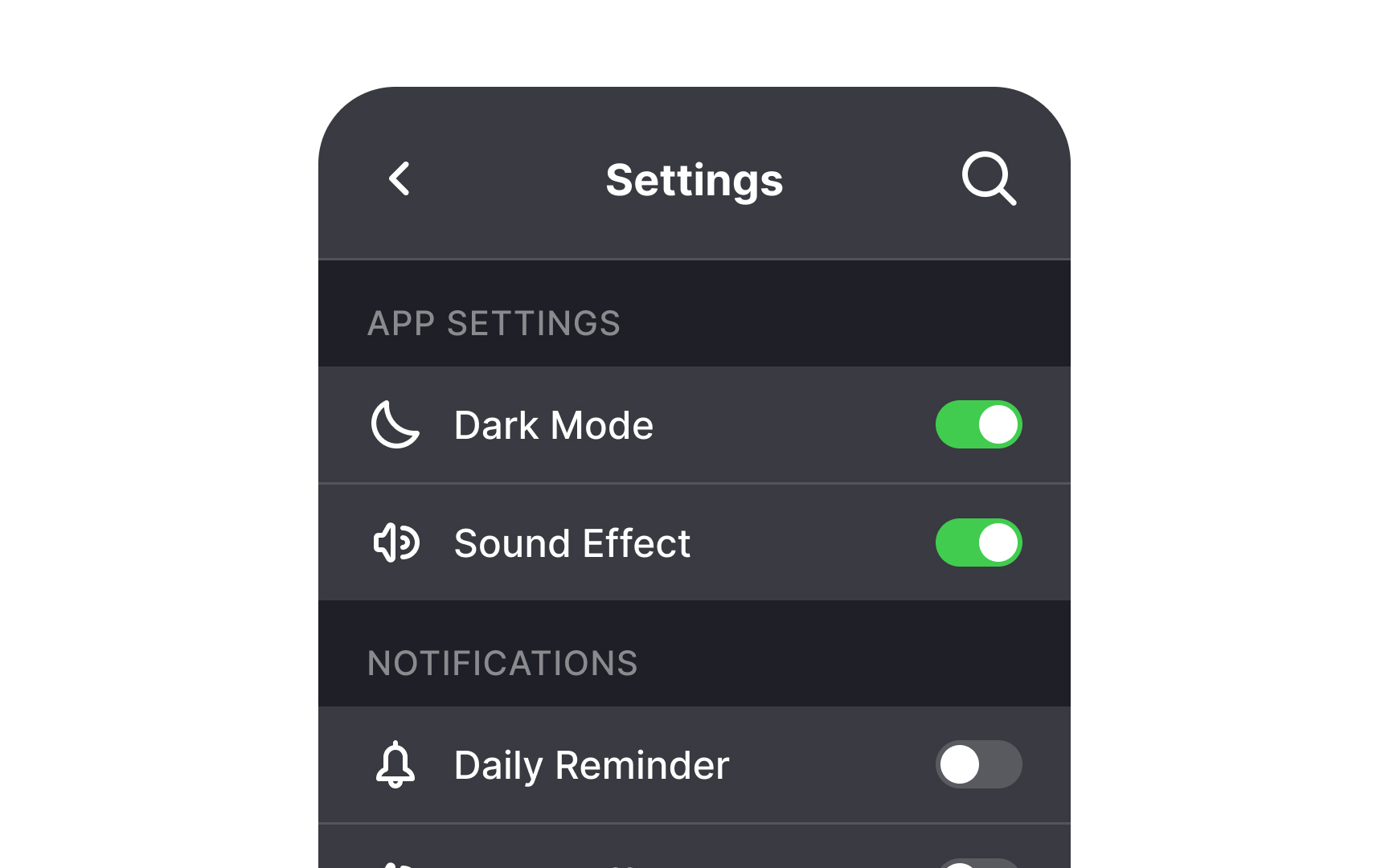 Group related settings Best Practice