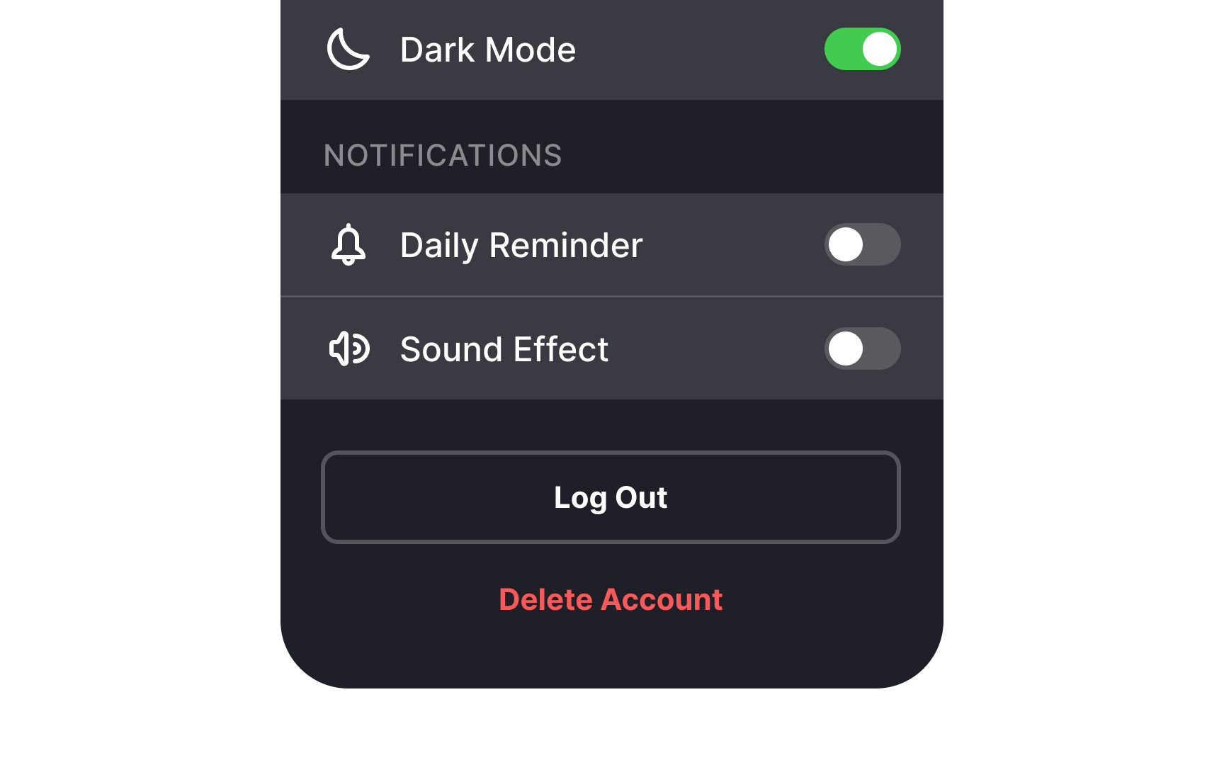 Place destructive actions away from other actions Best Practice