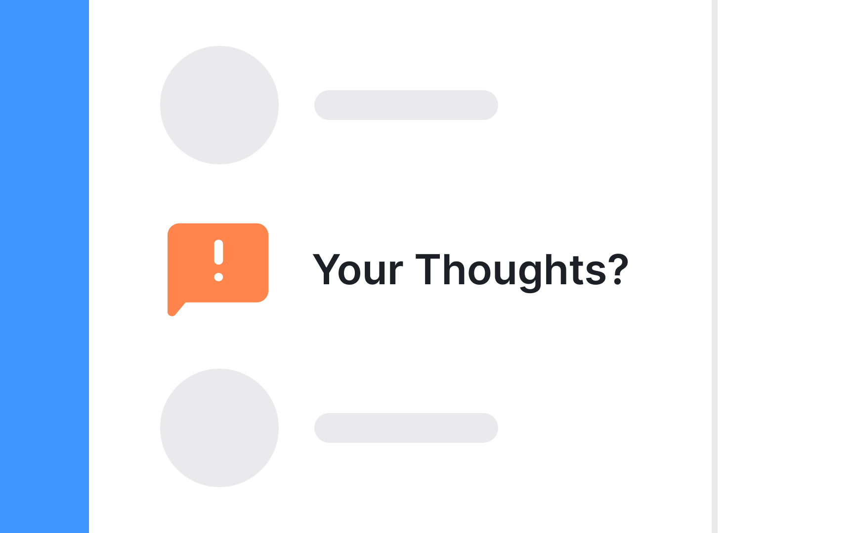 Provide meaningful labels Bad Practice