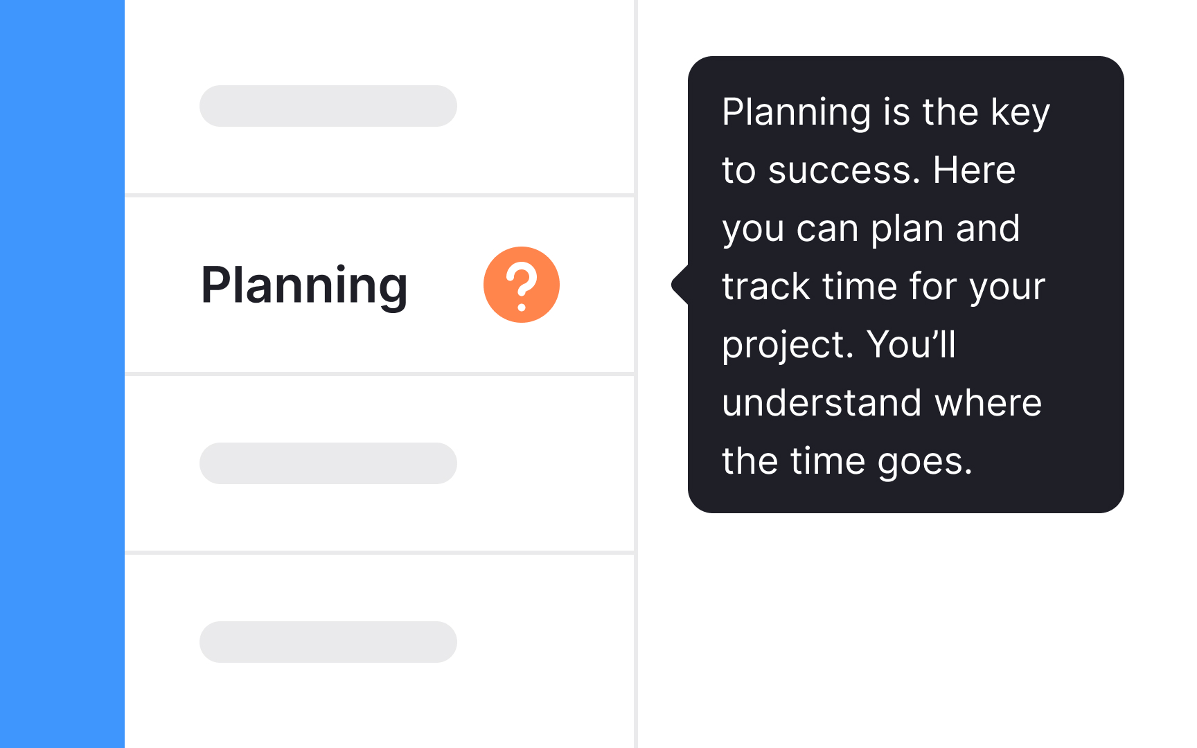 Provide helpful tooltips Bad Practice