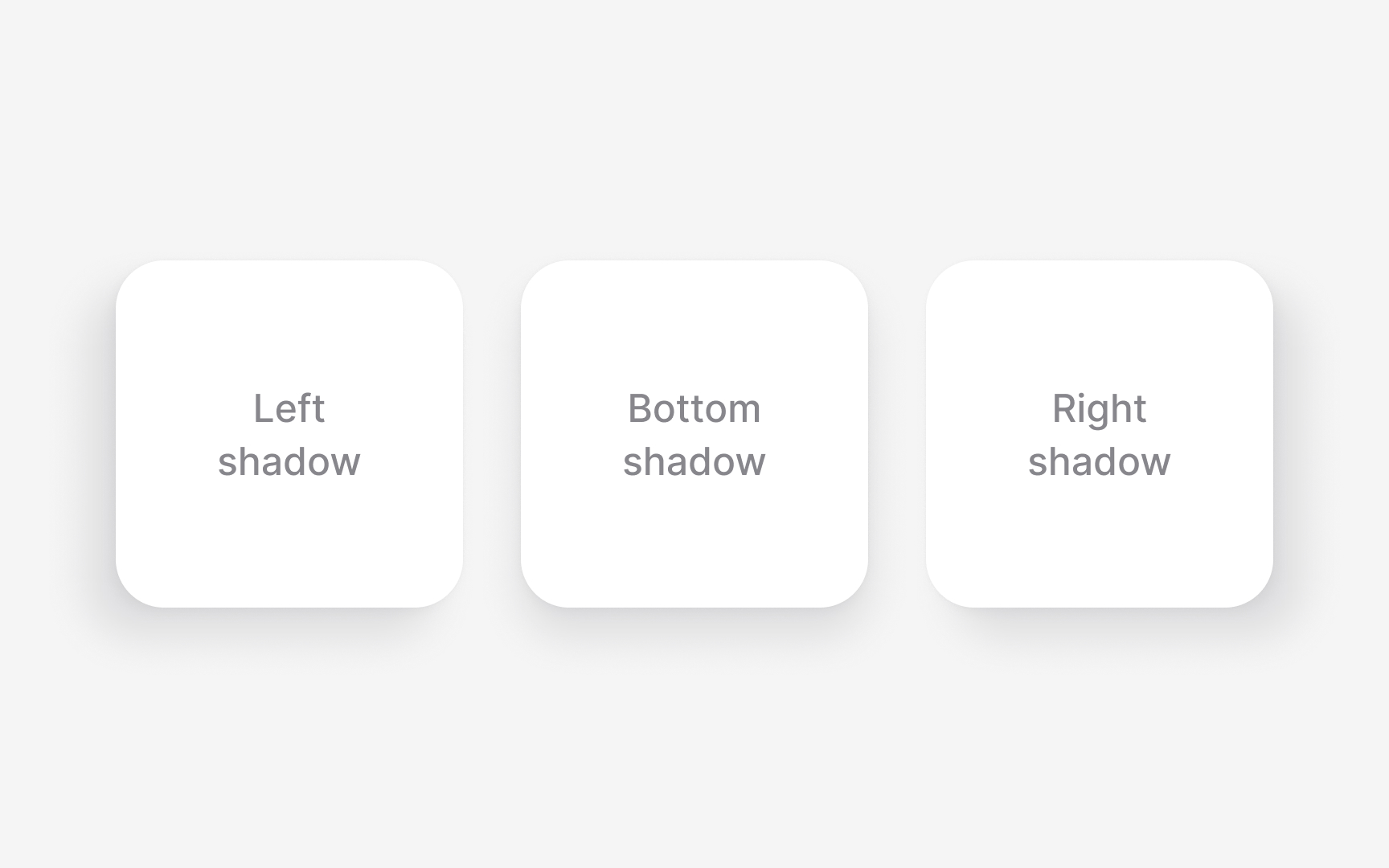 Light direction and consistent shadow placement